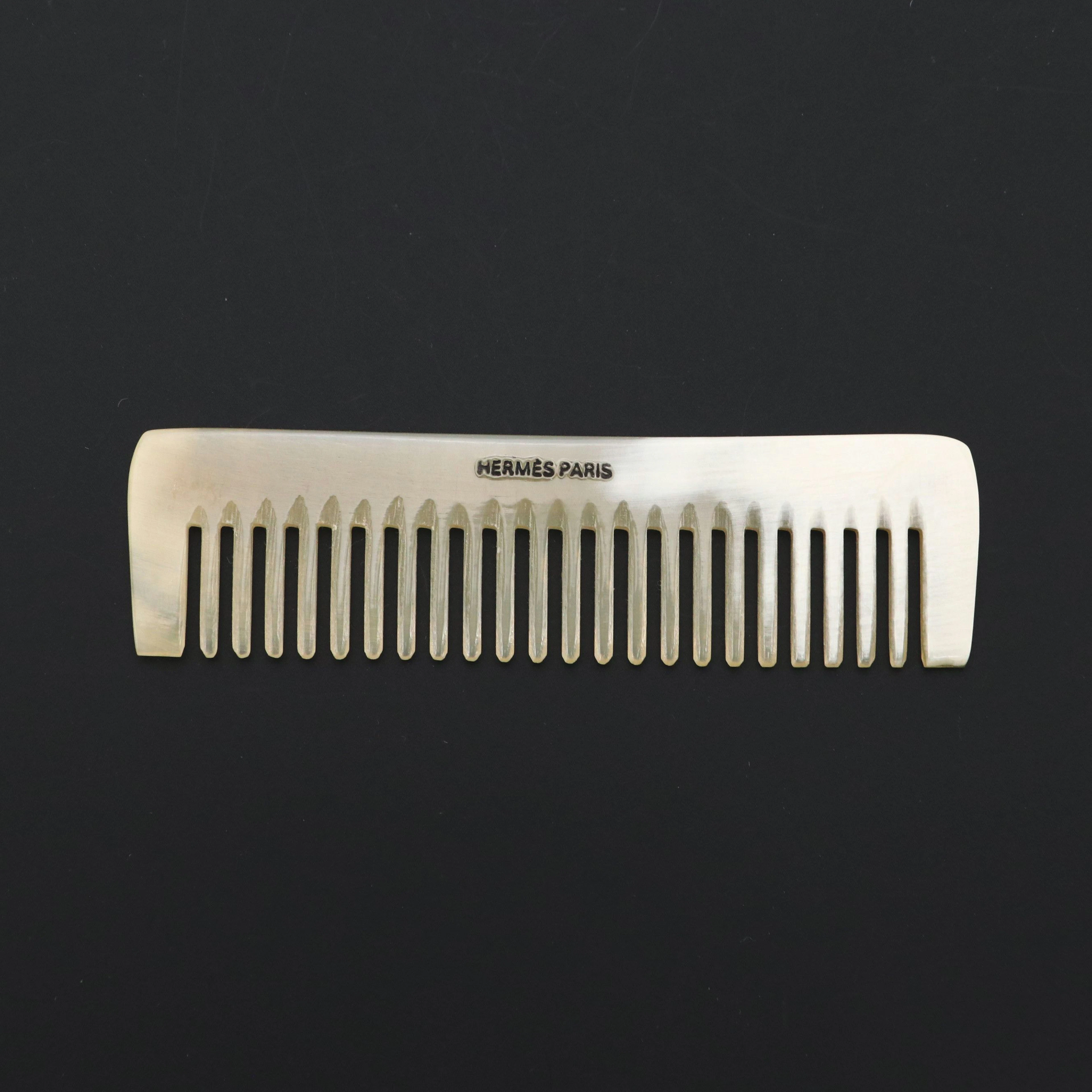 Hermès Buffalo Horn Purse Comb