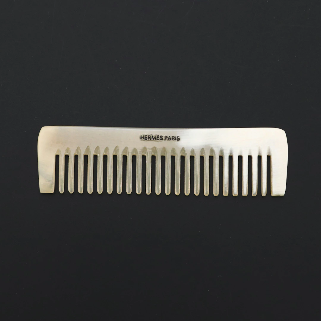 Hermès Buffalo Horn Purse Comb