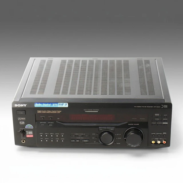Sony FM/AM Stereo Receiver and Digital Audio/Video Control Center
