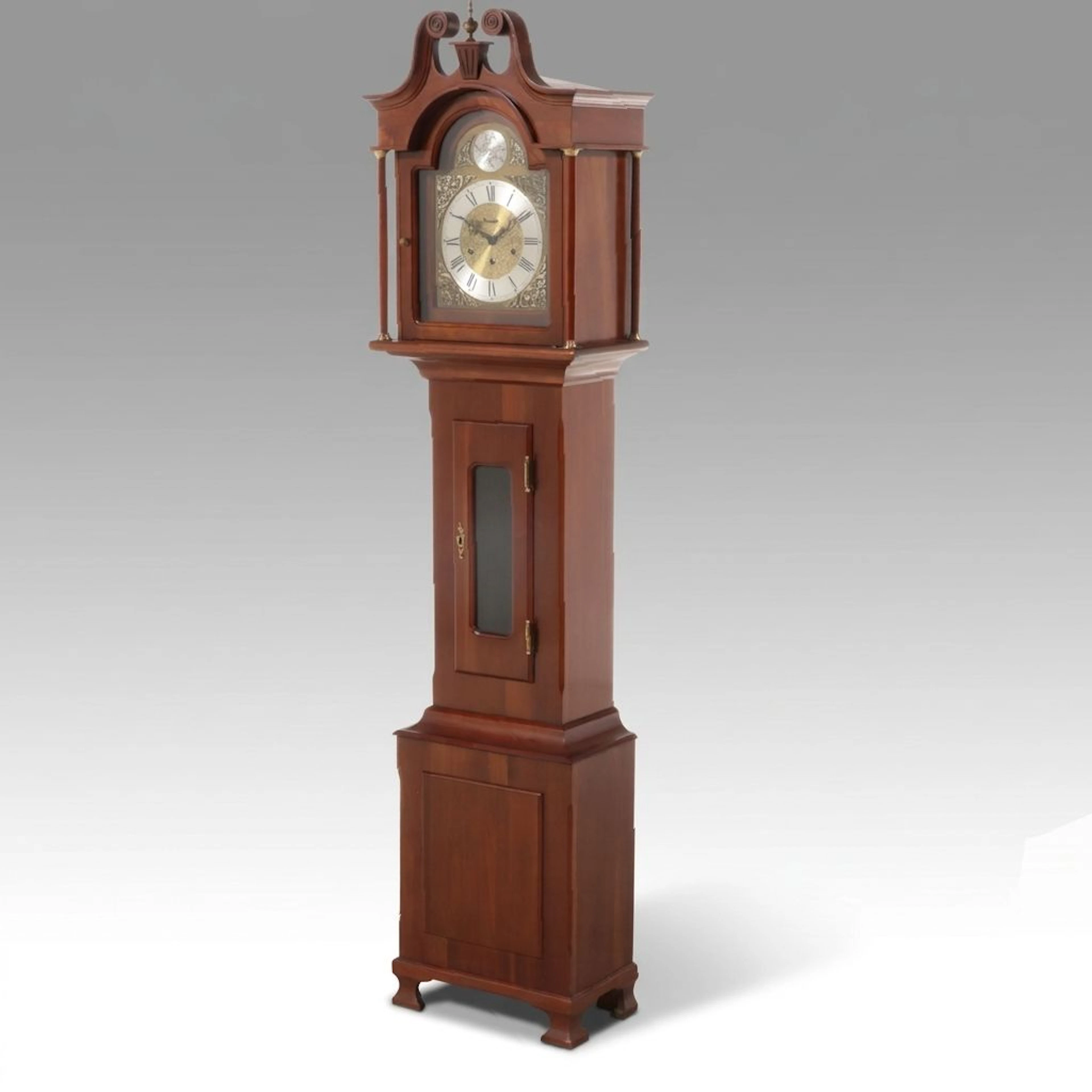 Million-Rutherford Company Daneke Chippendale Style Floor Clock