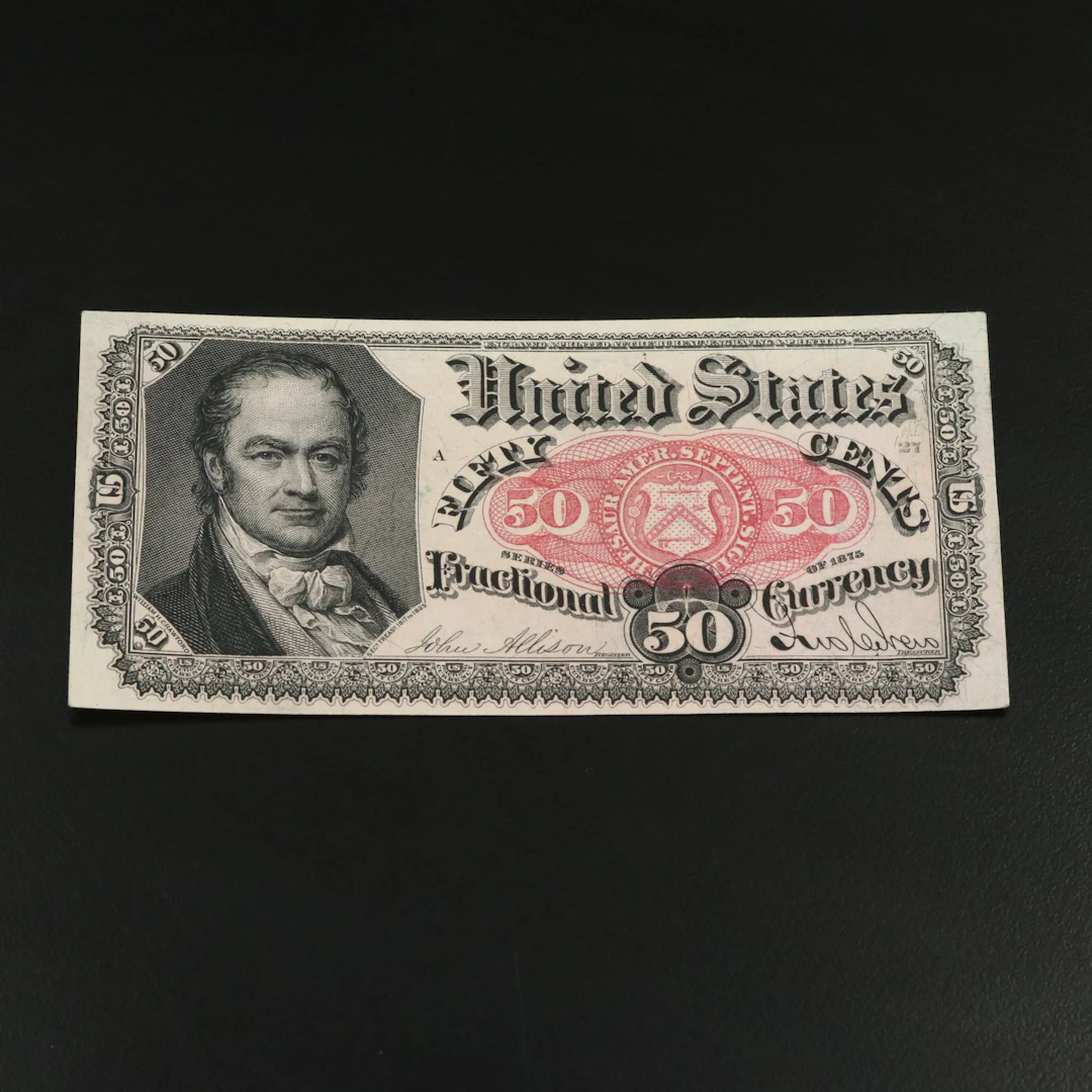 Fifty Cent fifth Issue U.S. Fractional Currency Note