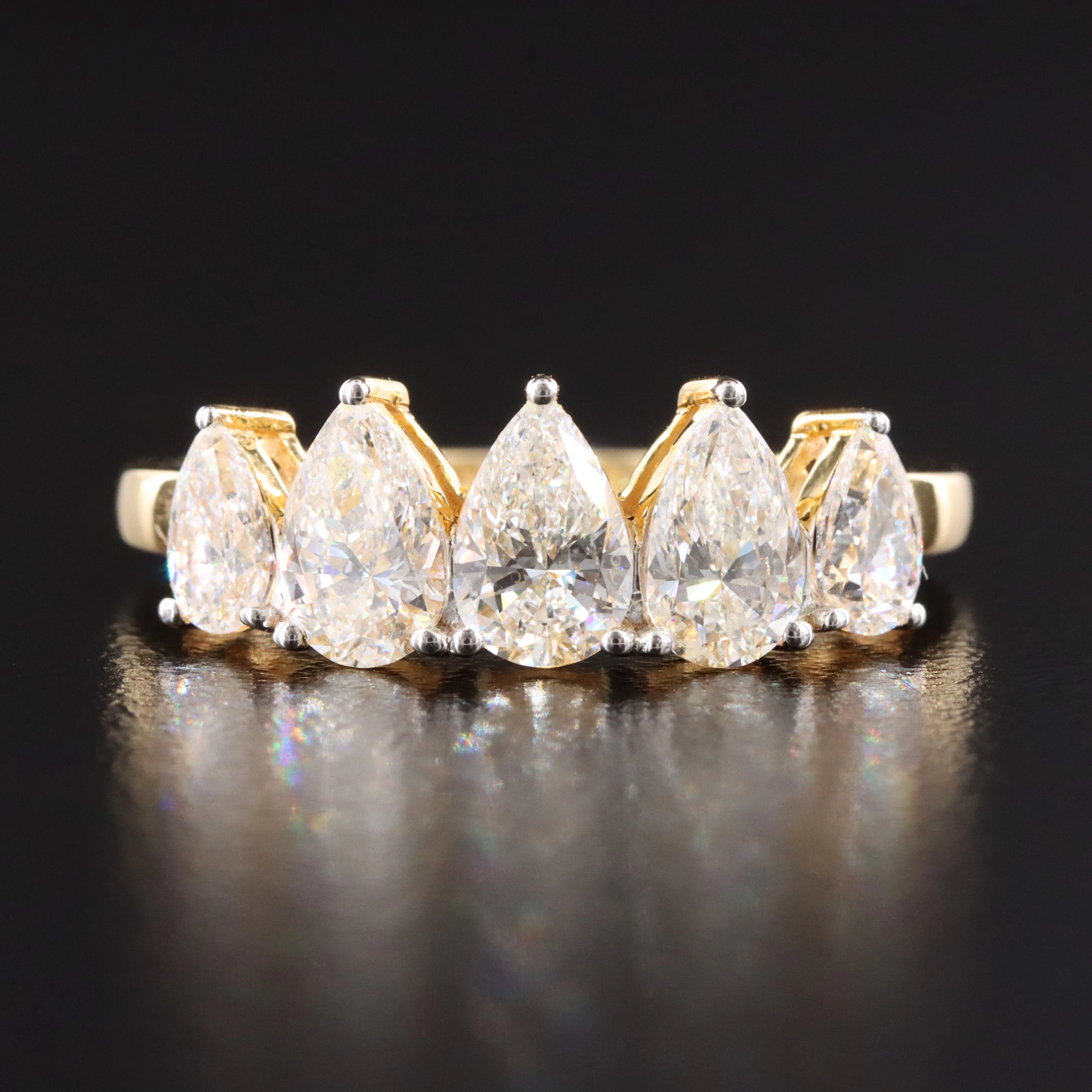14K 1.74 CTW Lab Grown Diamond Band
