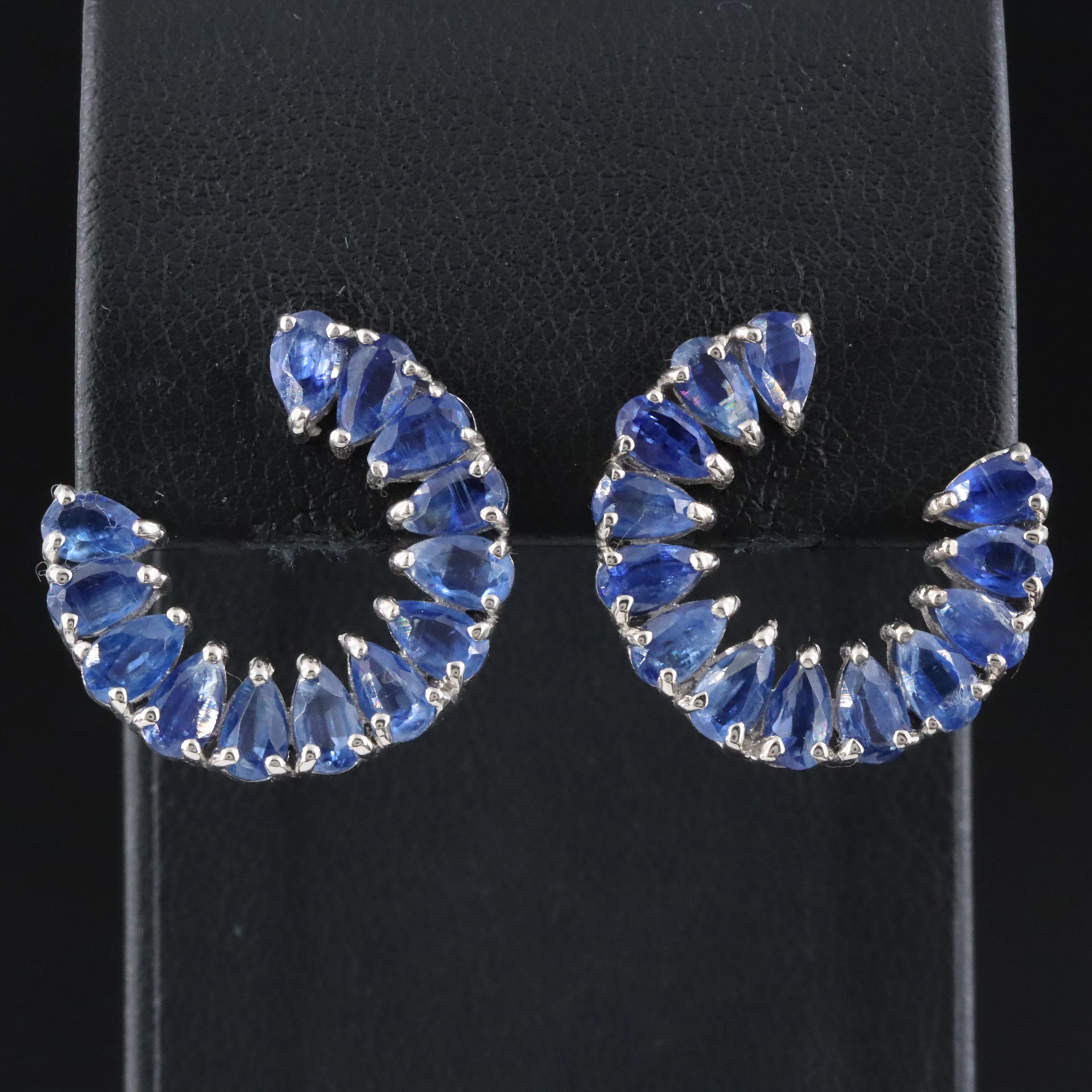 Sterling Kyanite Earrings