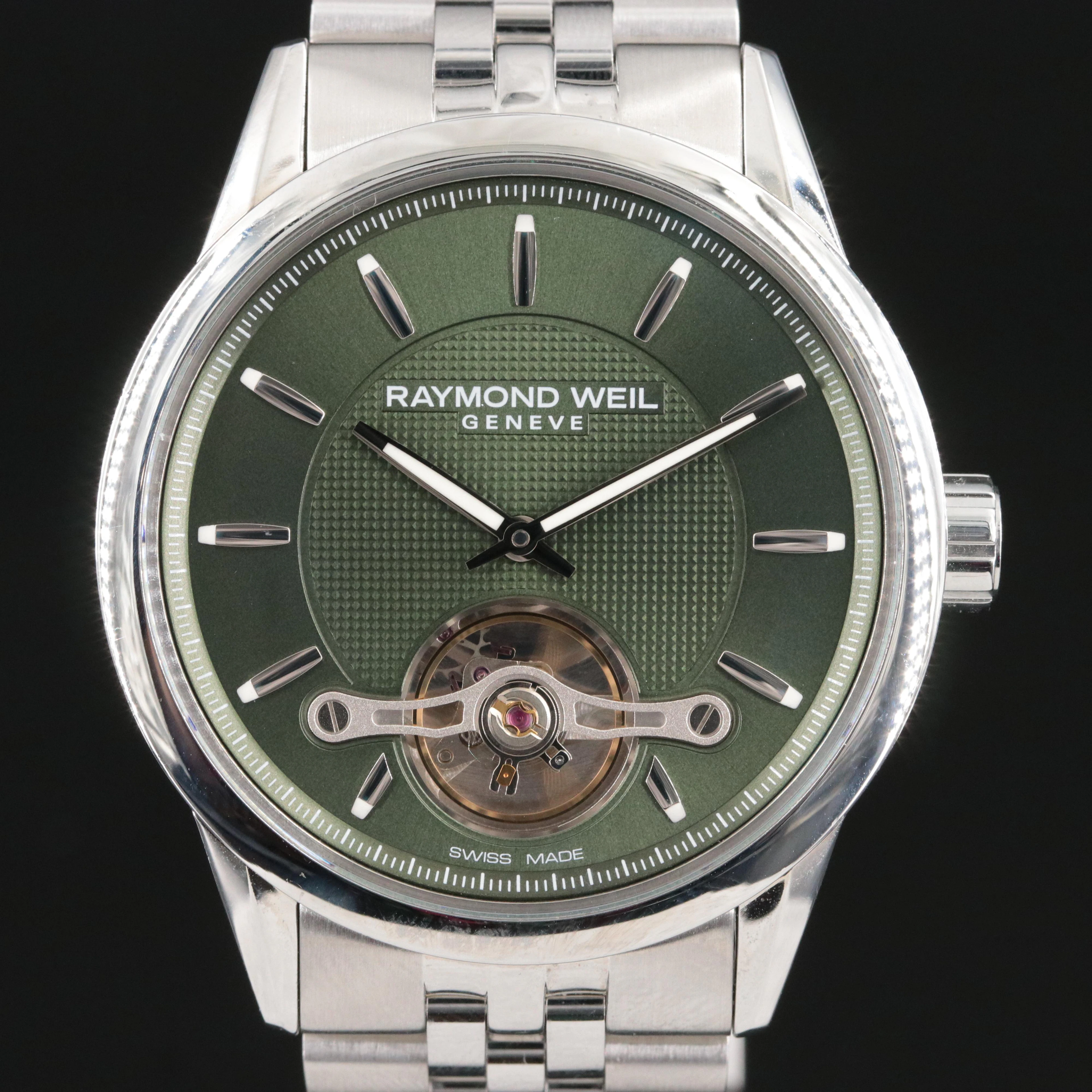 Raymond Weil Freelancer Open Heart Green 42.50 mm Automatic 2780 Watch