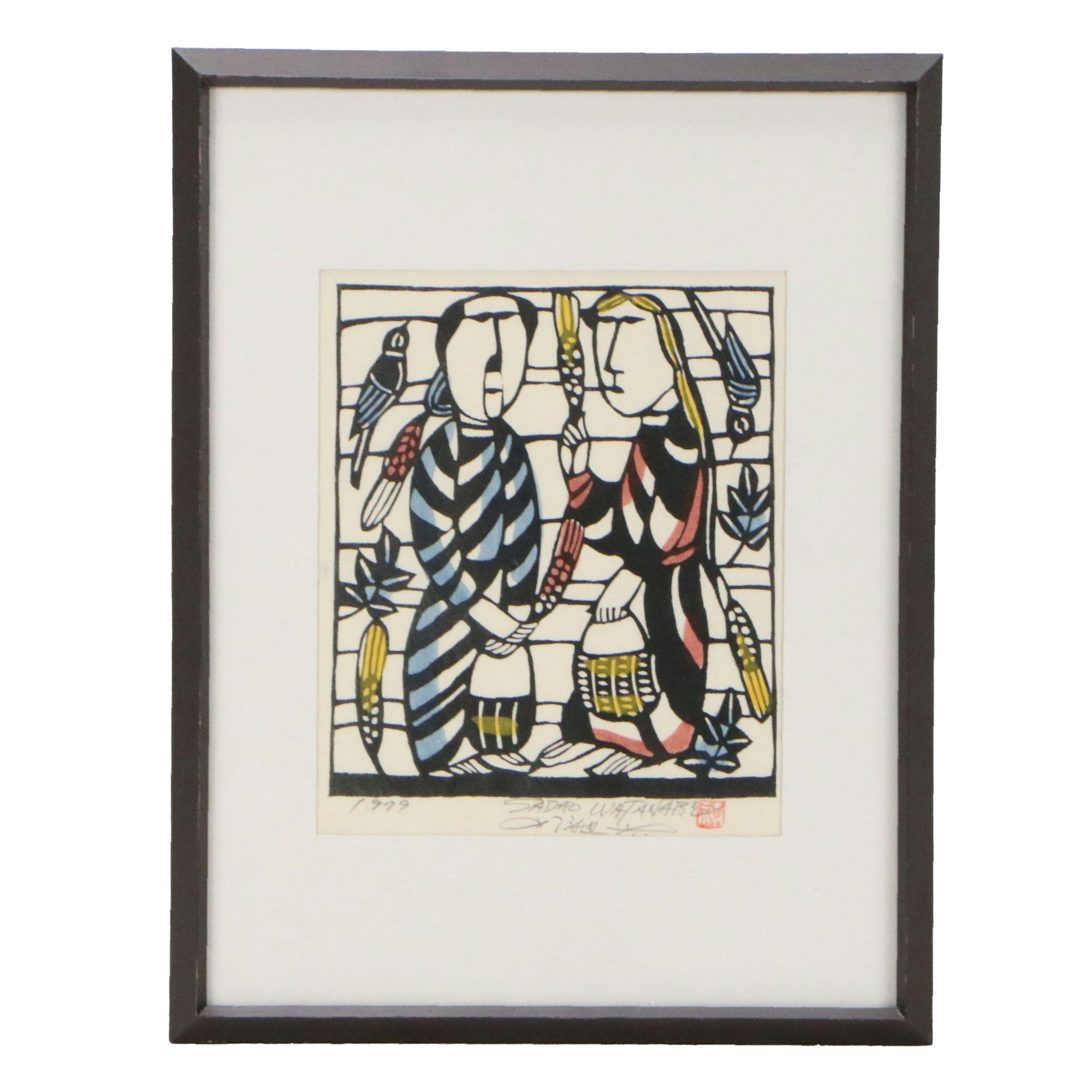 Auction price result for sadao watanabe | Barnebys auction results.