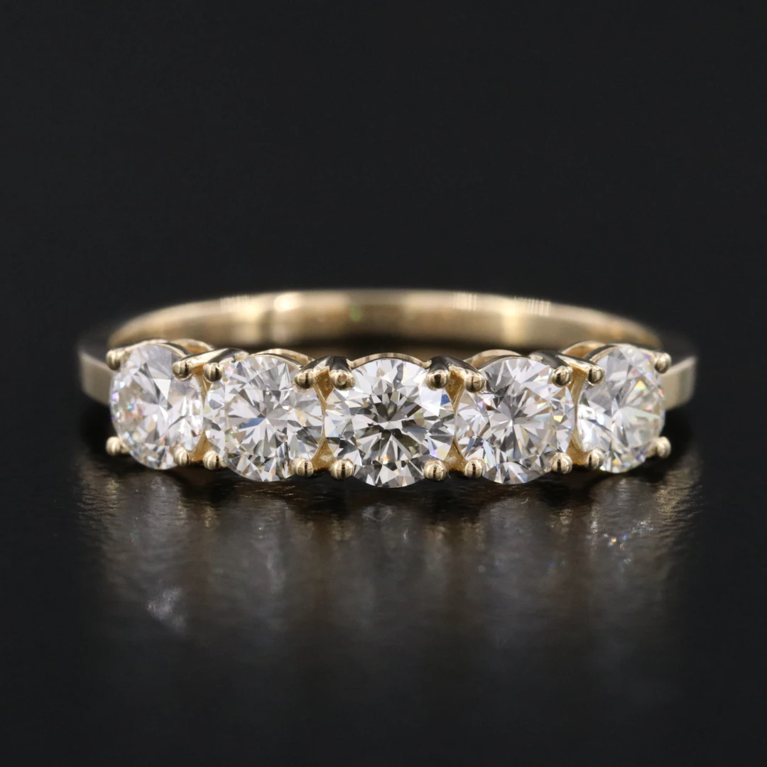 14K 1.09 CTW Diamond Ring