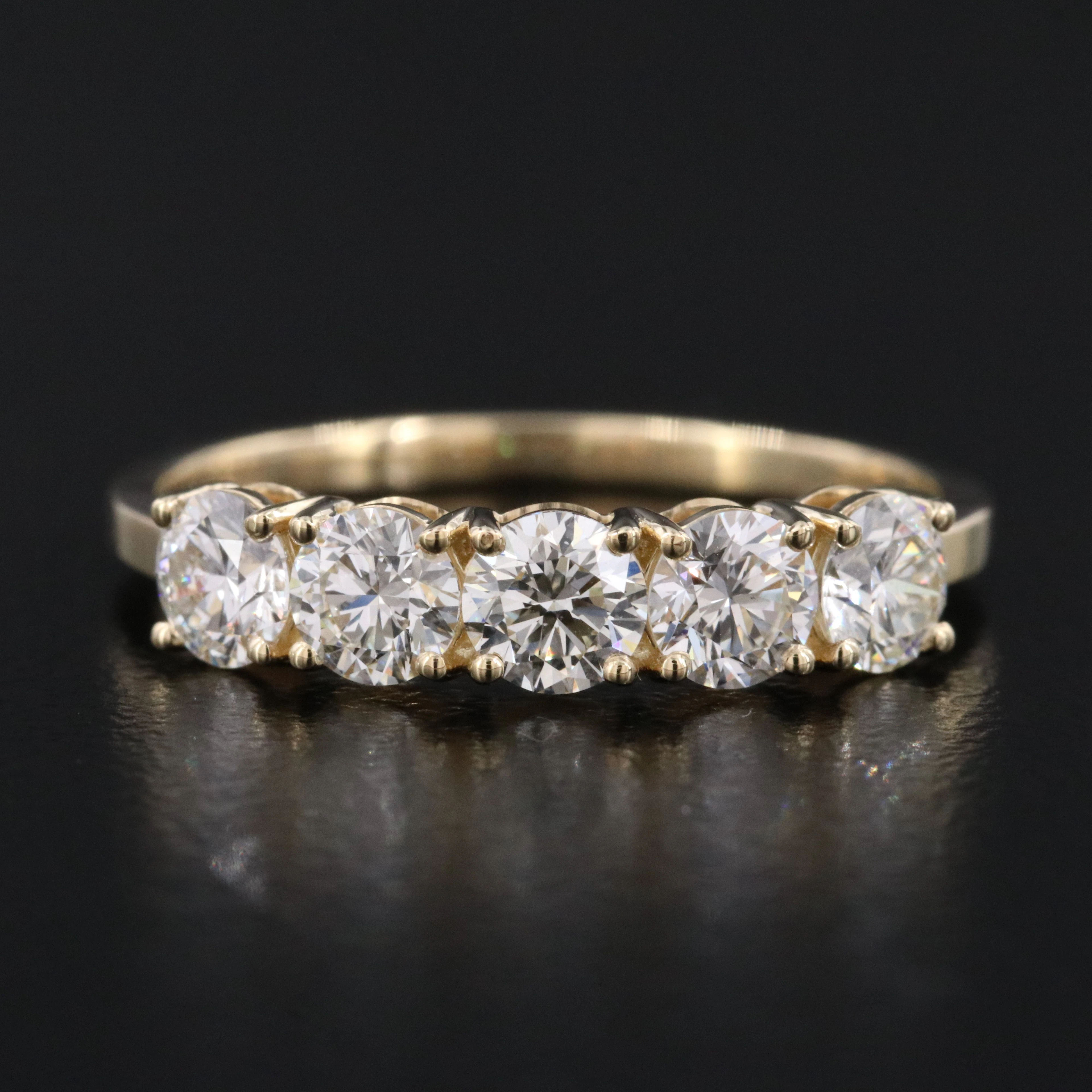 14K 1.09 CTW Diamond Ring