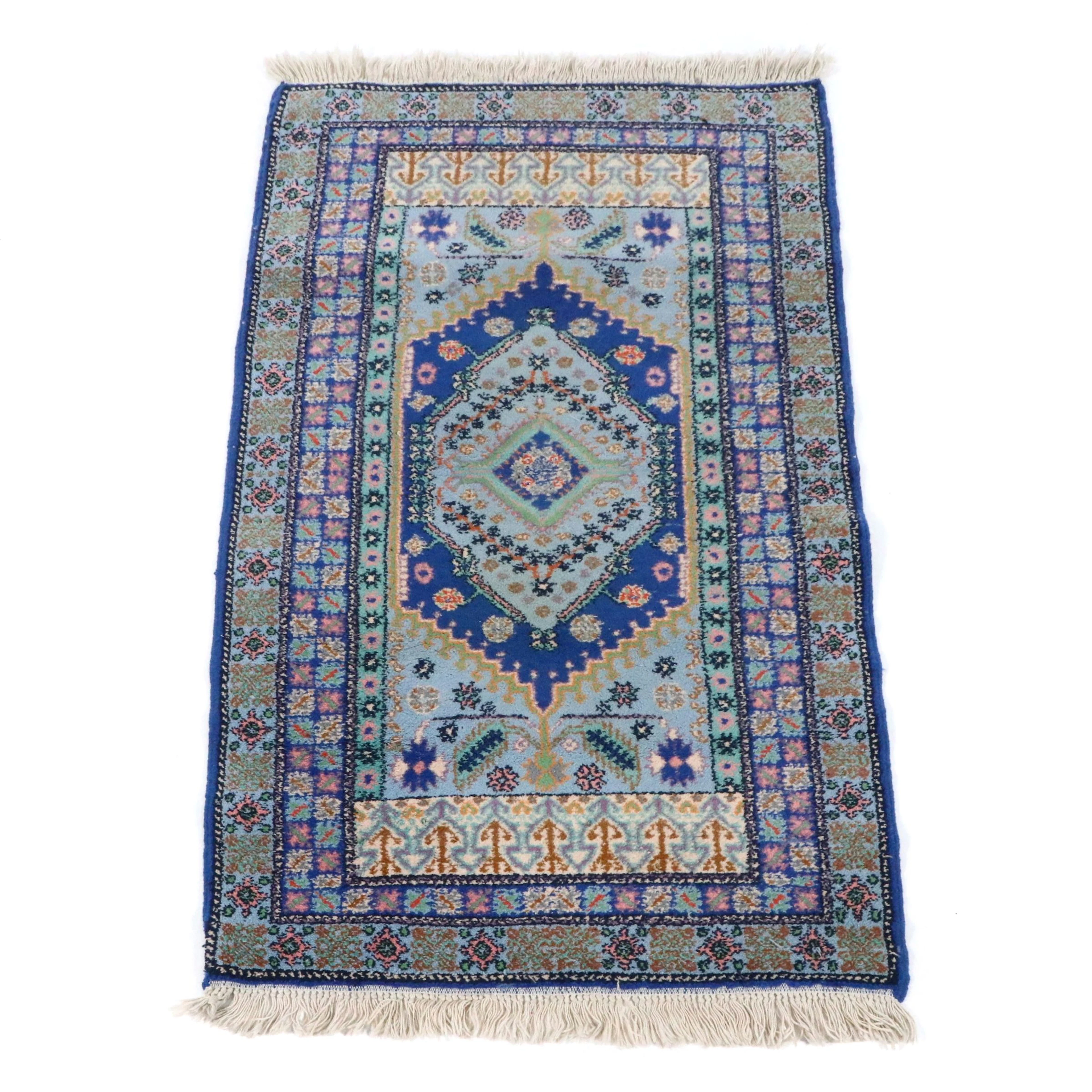 2'9 x 5'3 Hand-Knotted Moroccan Rabat Area Rug