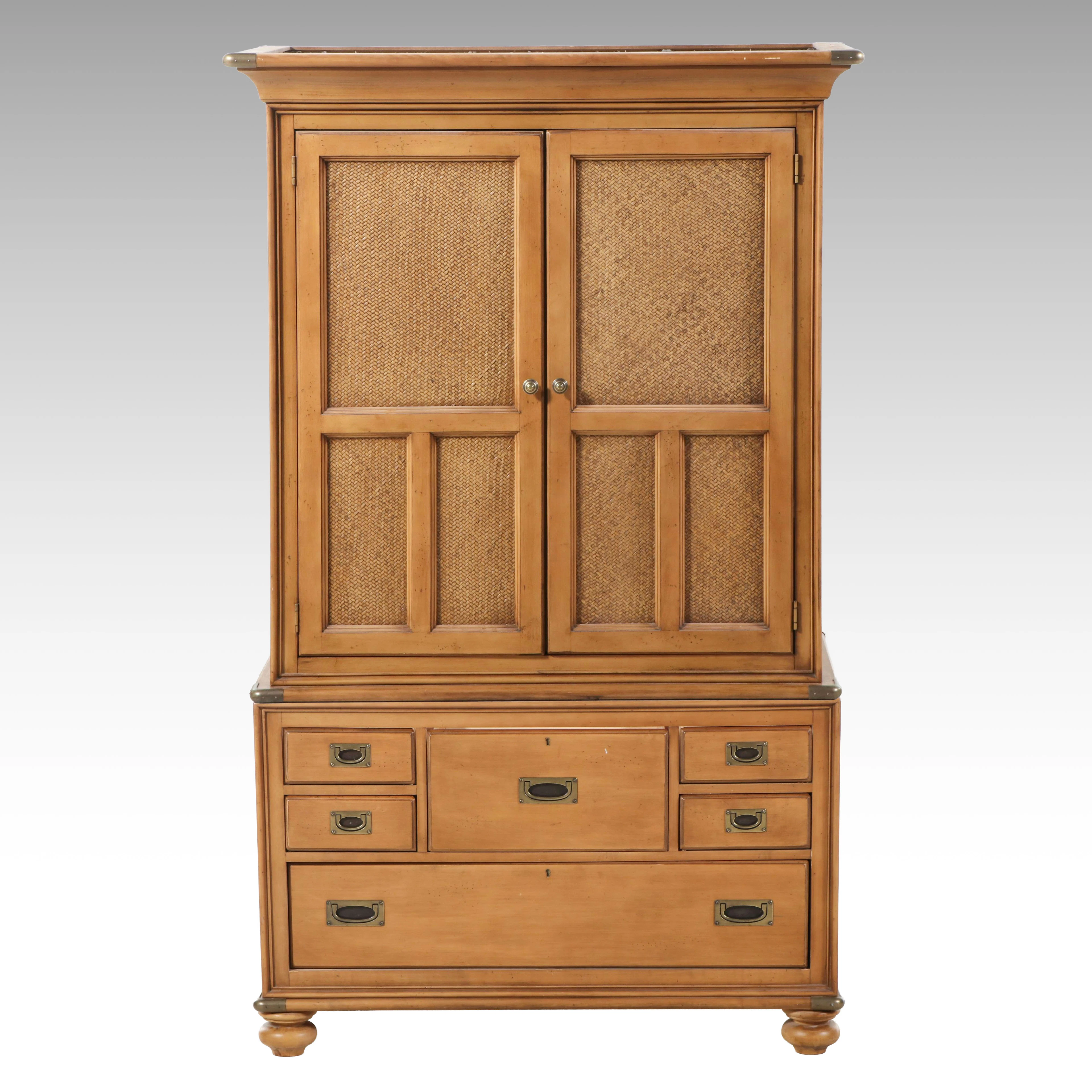 Nautica Home for Lexington Campaign Style Media Armoire