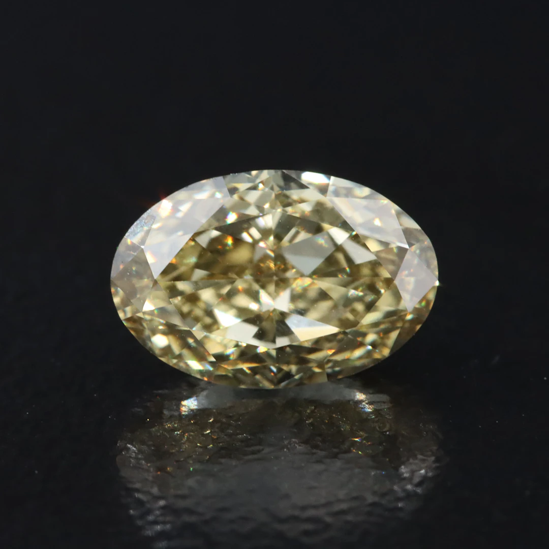 Loose 2.11 CTW Fancy Yellow Lab Grown Diamond
