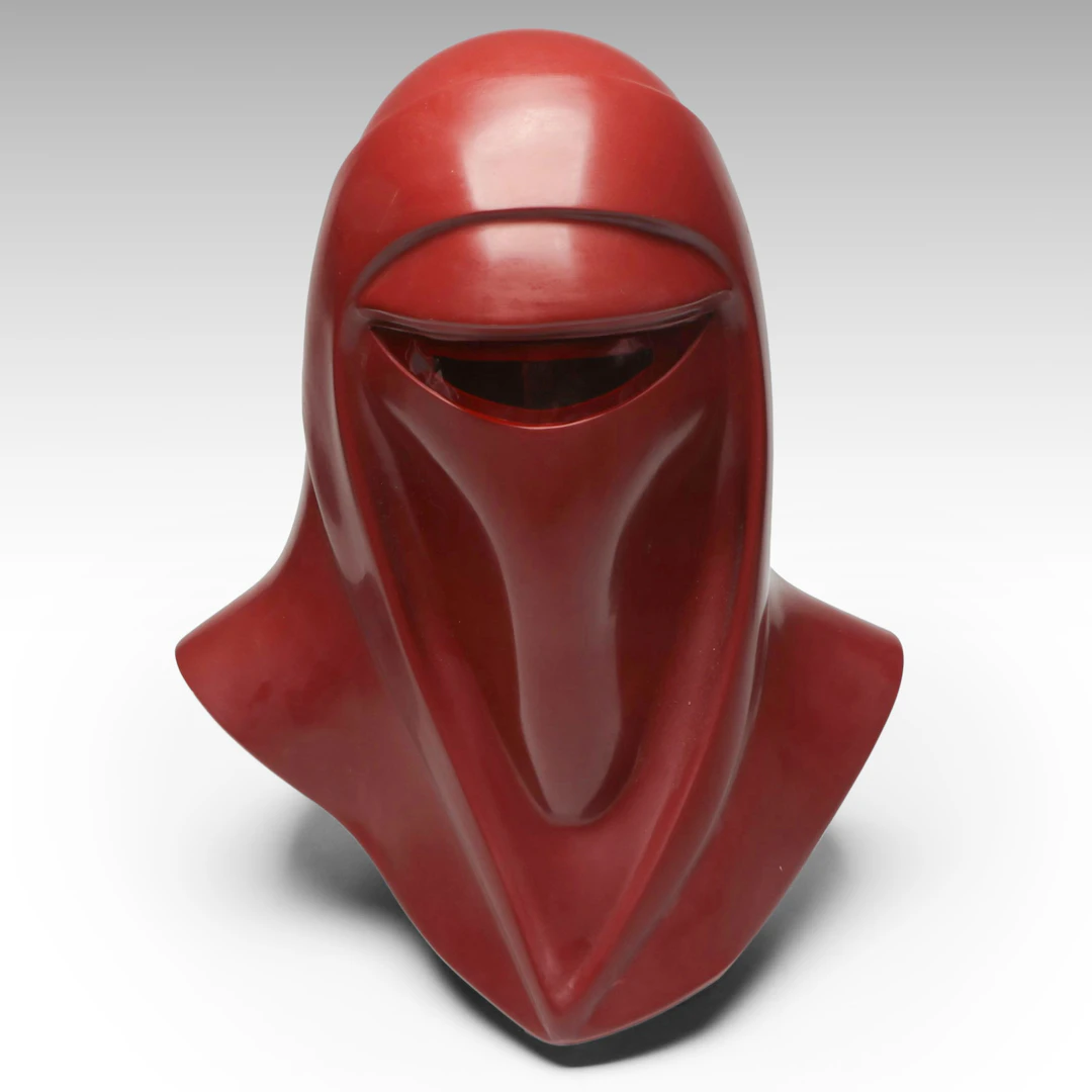 Don Post Star Wars Imperial Royal Guard Vinyl Helmet Replica, 1996