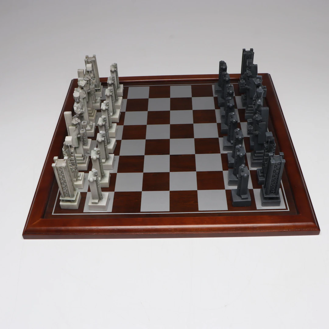 Frank Lloyd Wright Midway Gardens Chess Set
