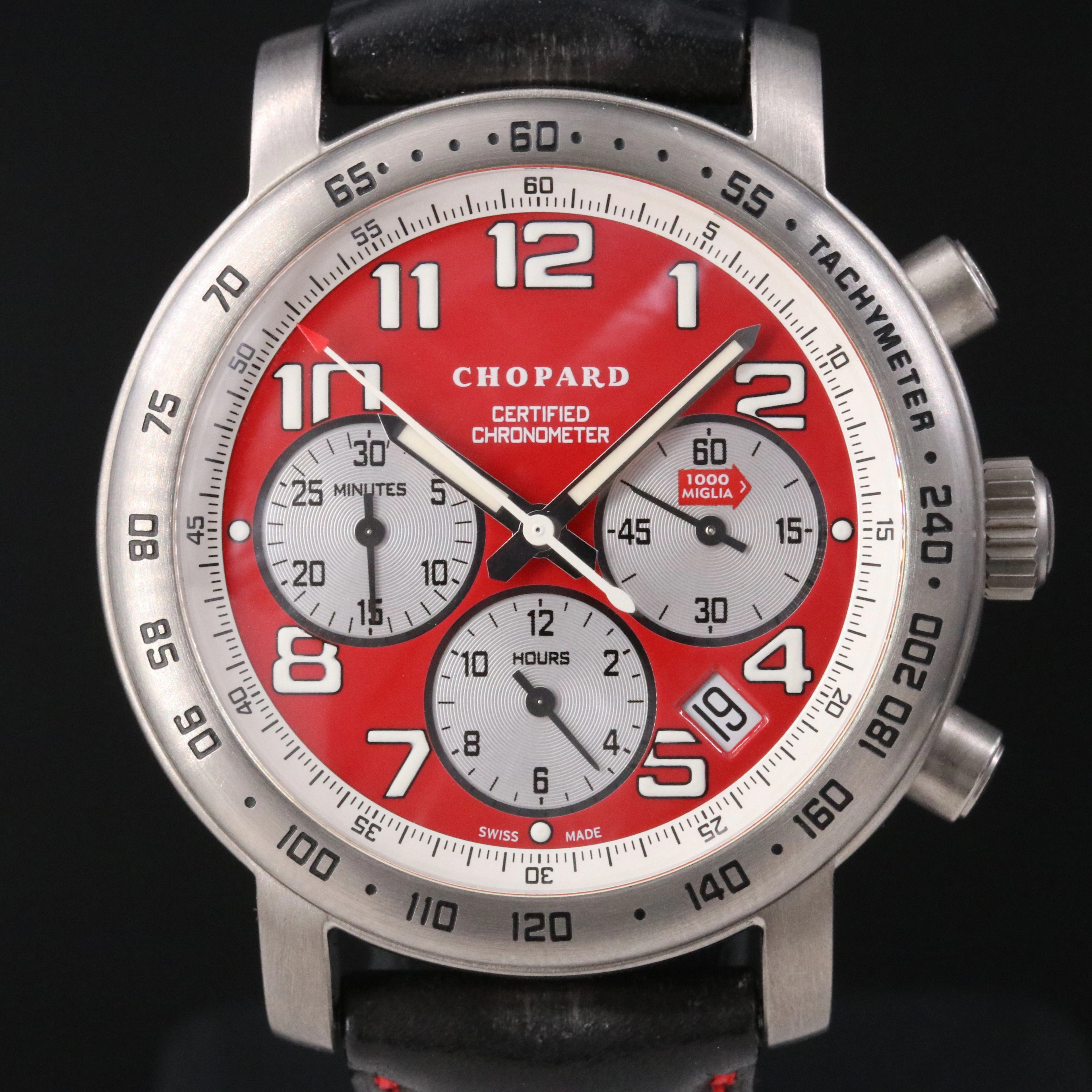 Chopard Mille Miglia Titanium Rossa Corsa Automatic Watch 8915