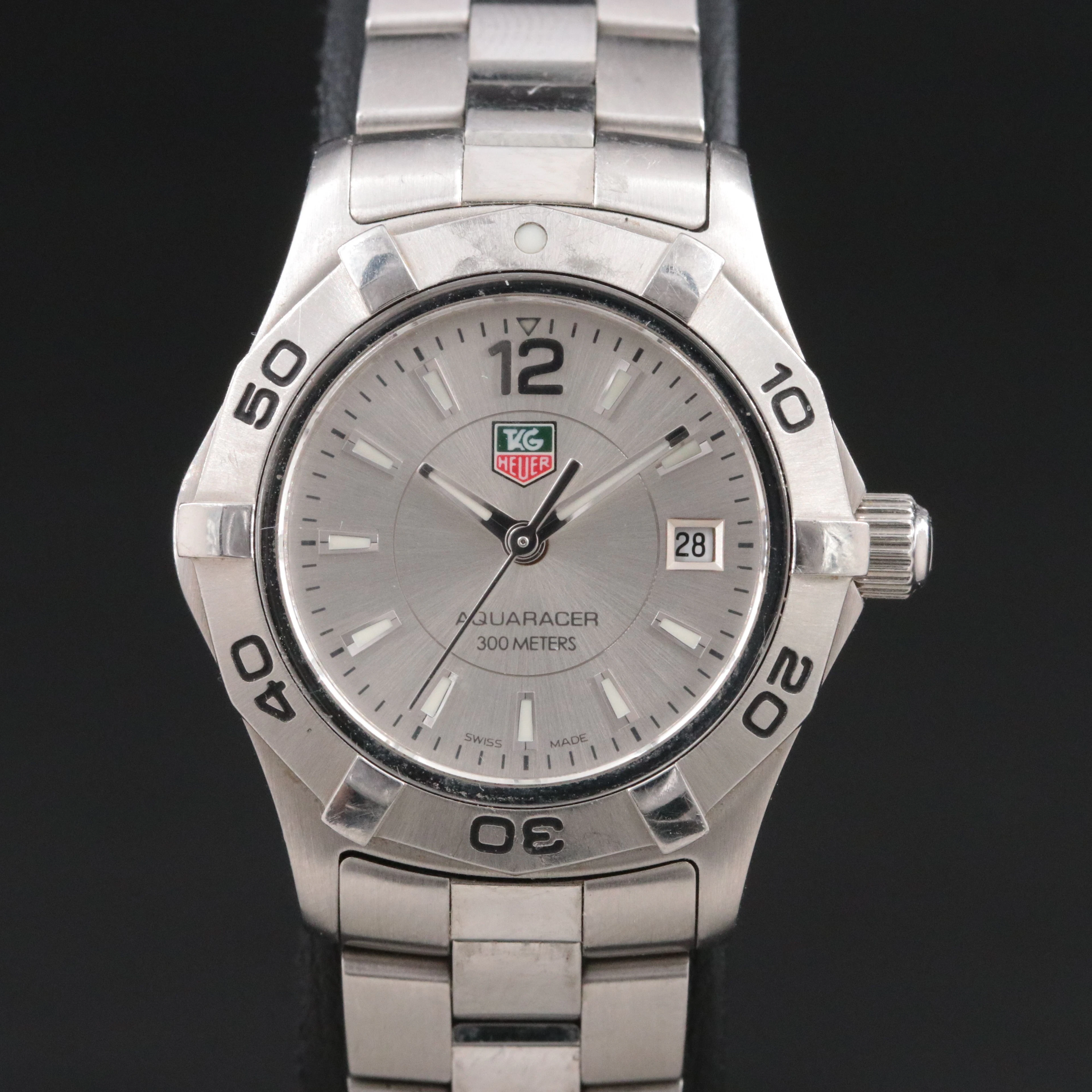 TAG Heuer Aquaracer 300m Stainless Steel Quartz Watch Ref. WAF1412