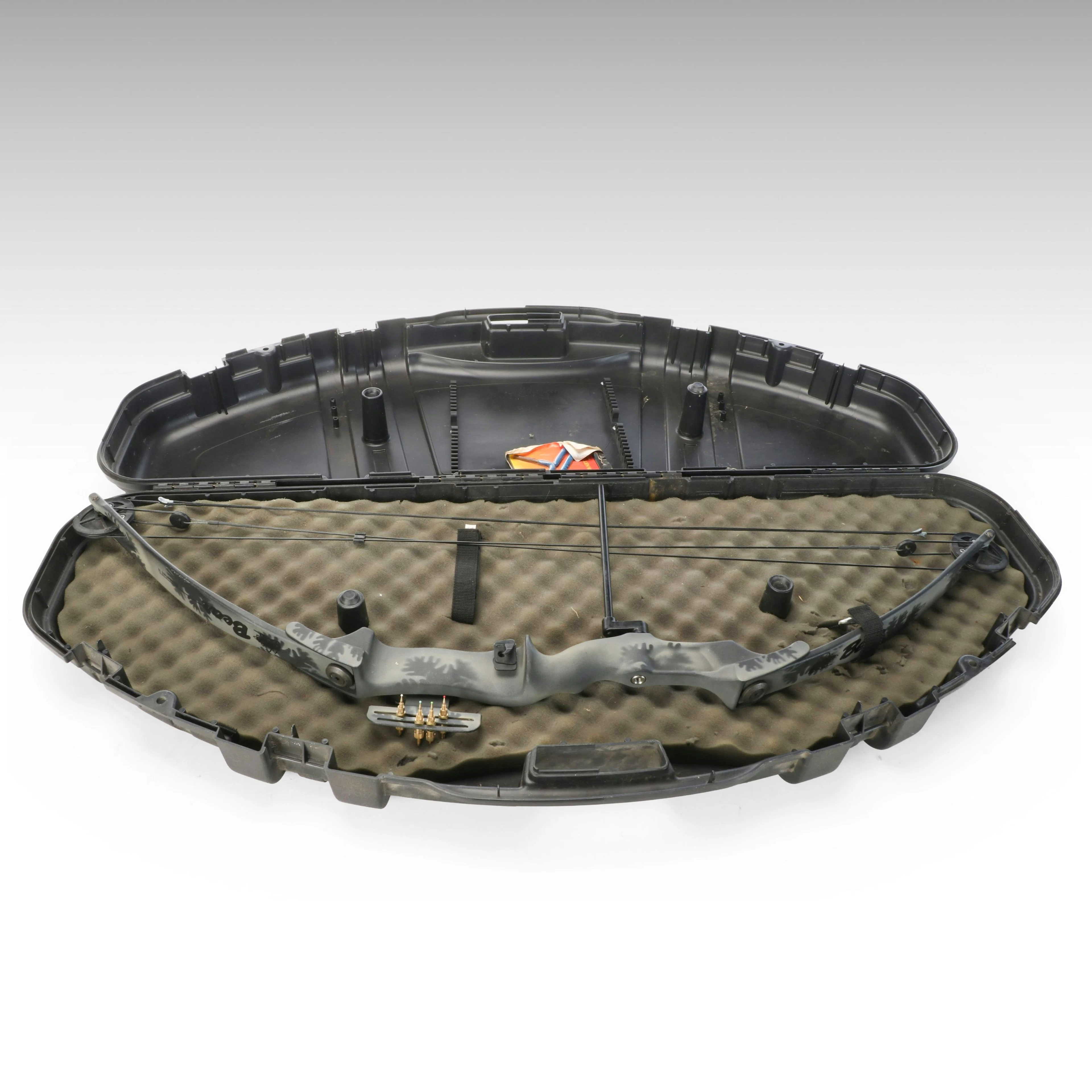 Bear Whitetail II Compound Hunting Bow with Case