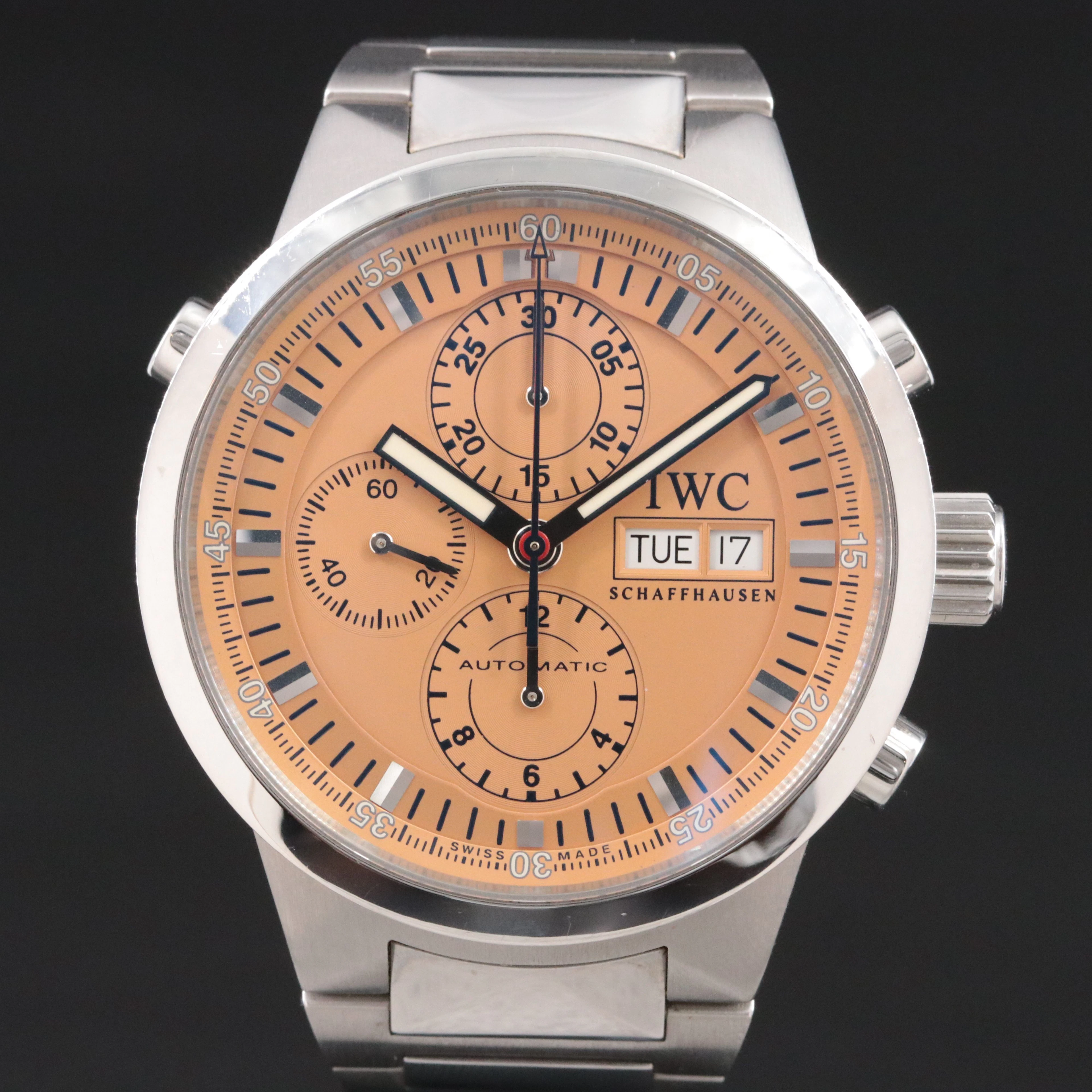 IWC Schaffhausen GST Chrono Rattrapante Automatic Watch IW371513