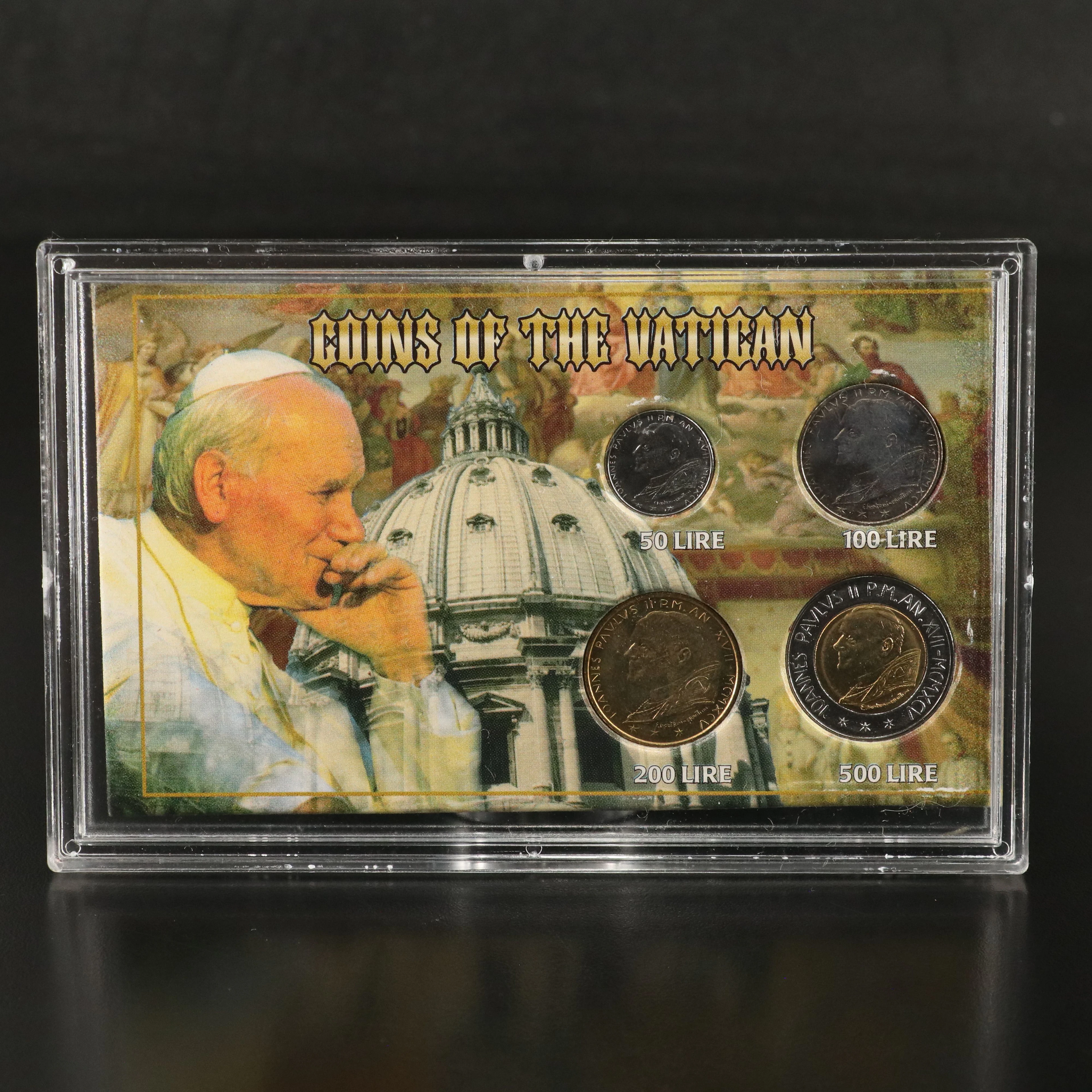 1995 Vatican 4-Piece Coin Set