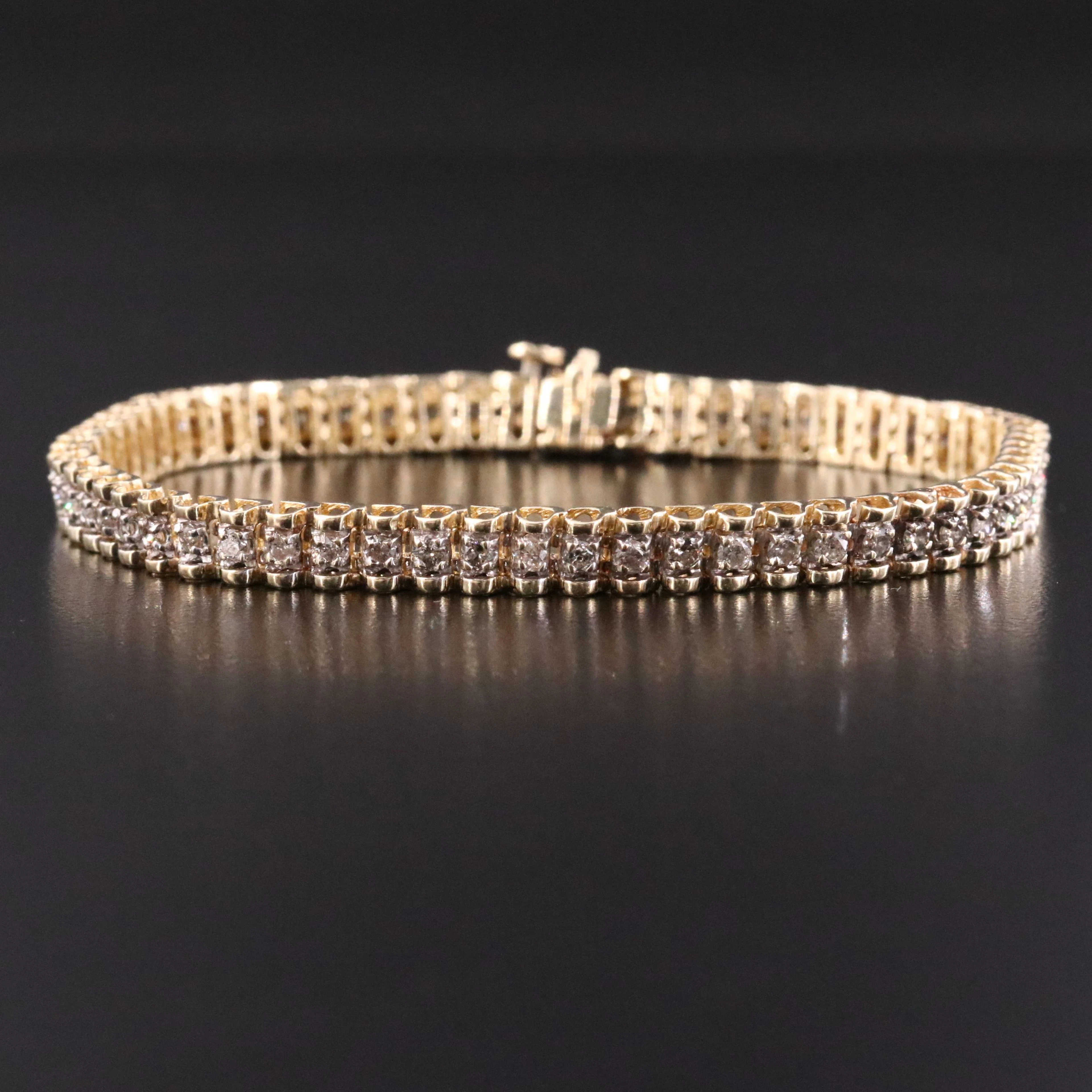 10K 1.79 CTW Diamond Bracelet