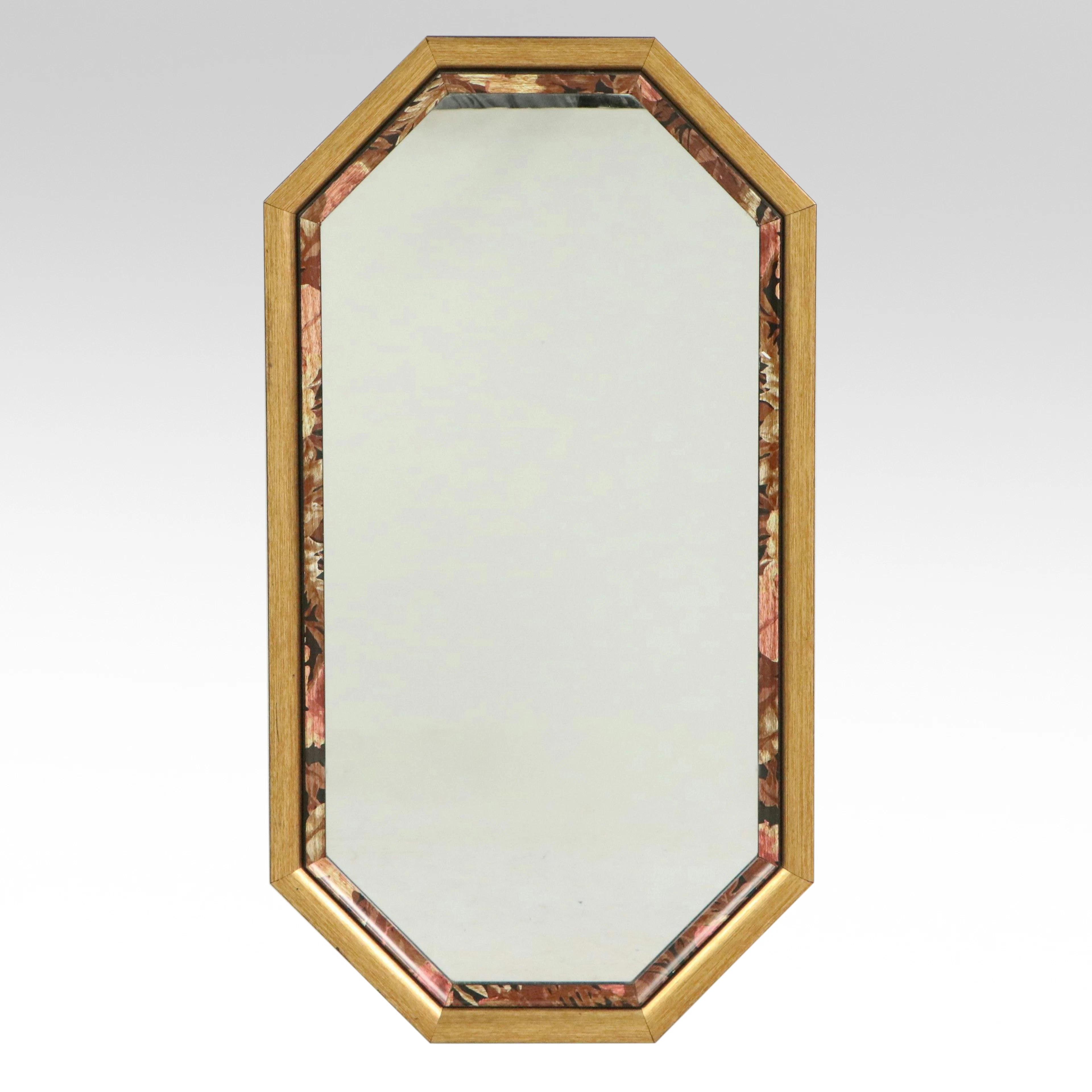 Baroque Style Wall Hanging Mirror with Autumnal Detailing