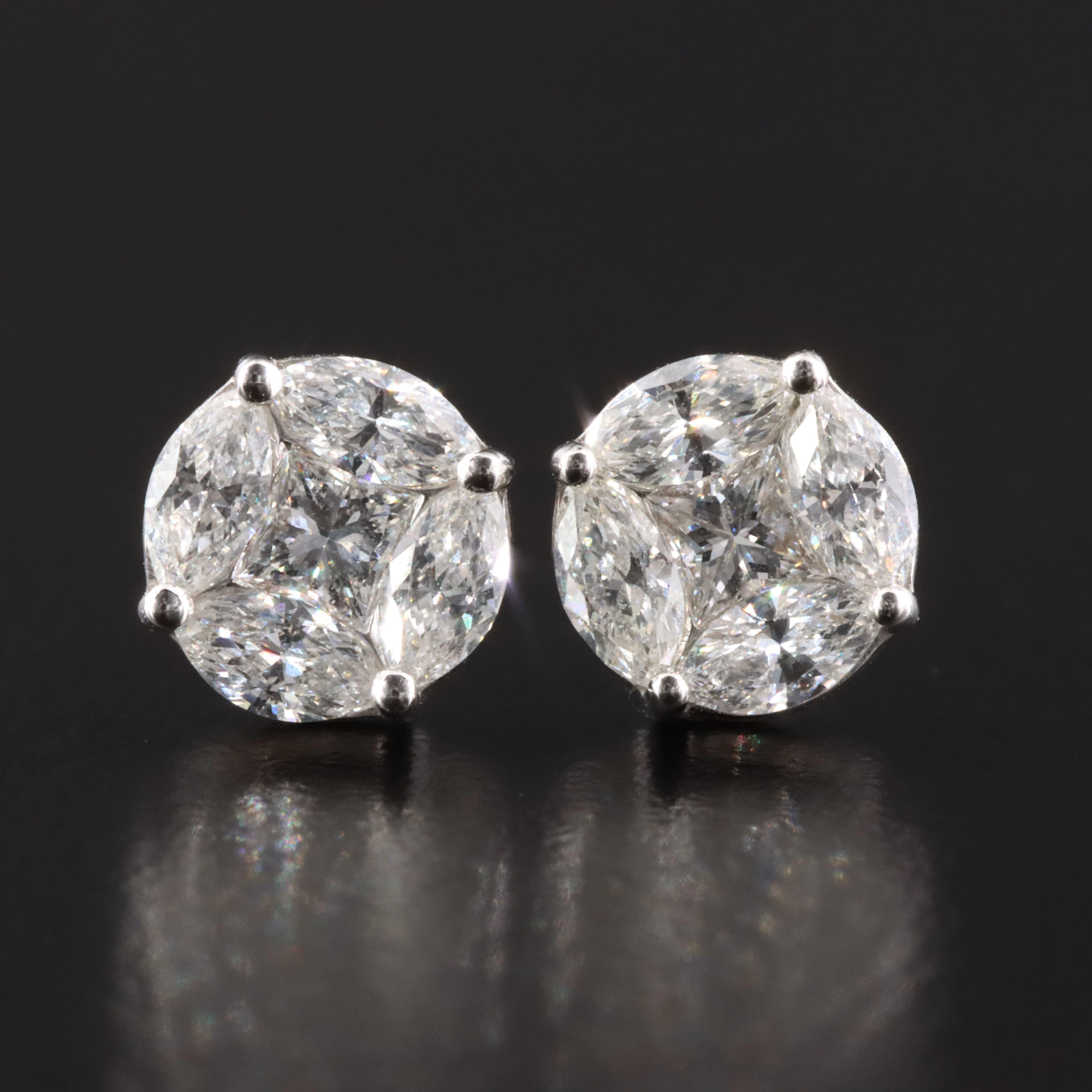 14K 0.79 CTW Diamond Earrings