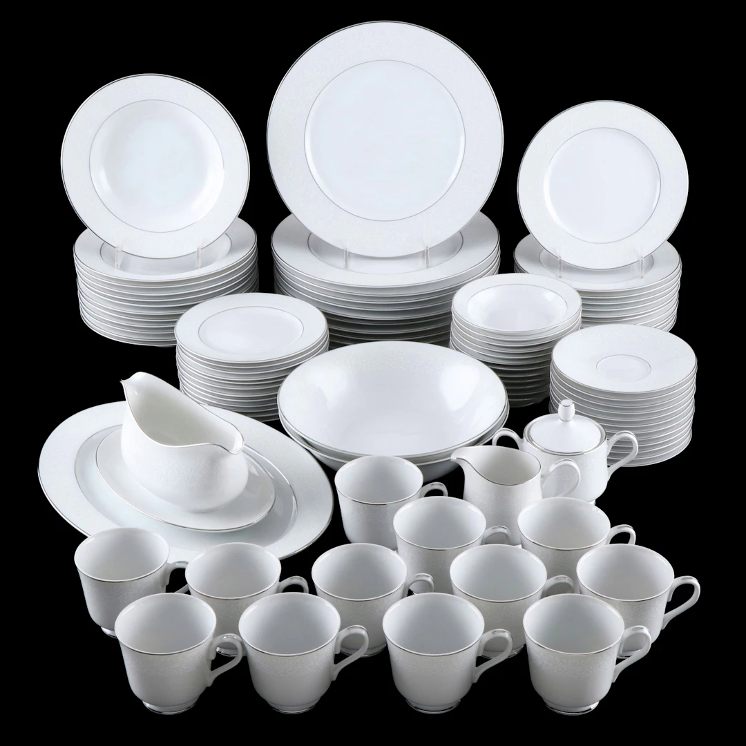 Four Crown "Southampton" Porcelain Dinnerware, 1968–1984