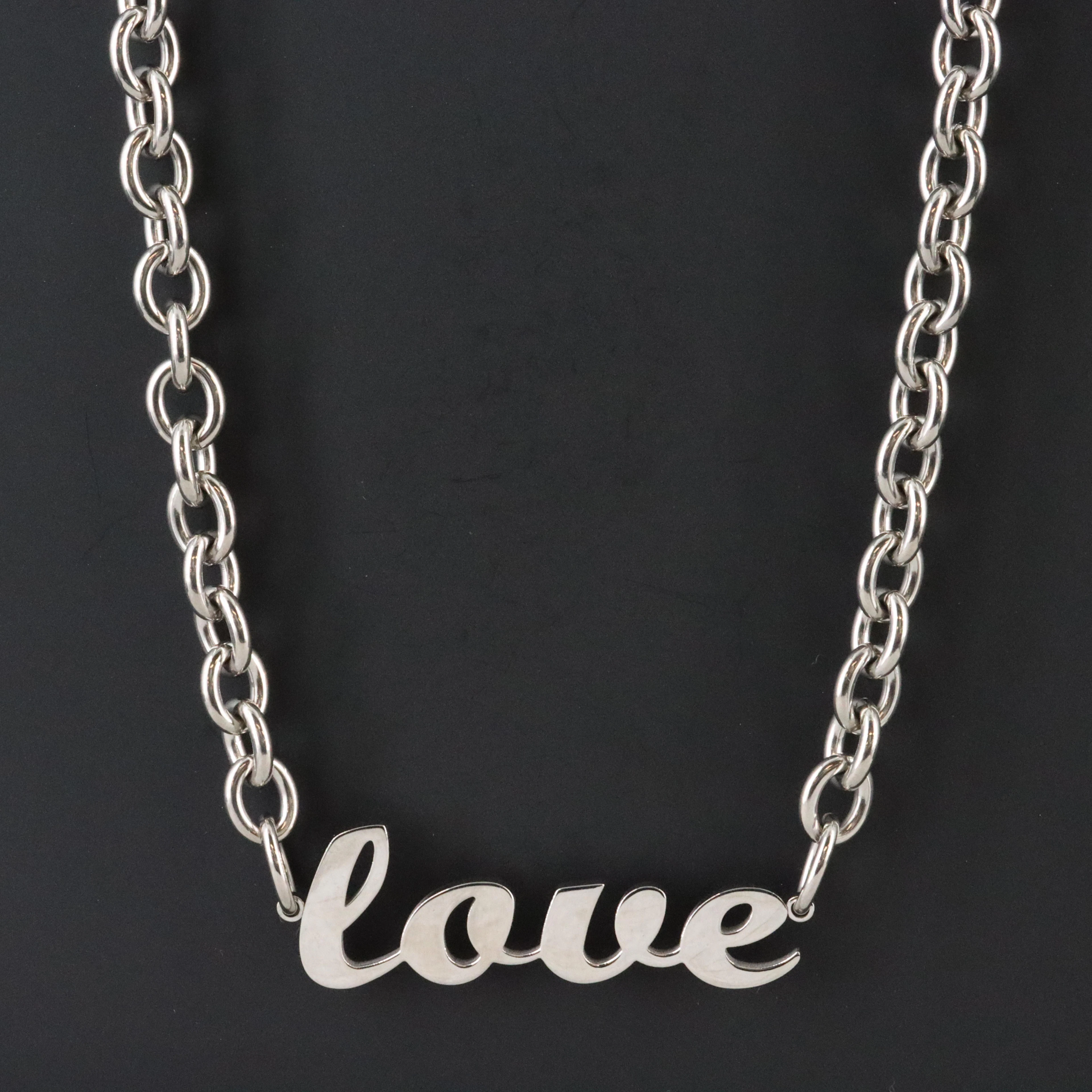 Dolce & Gabbana Logo and Love Necklace