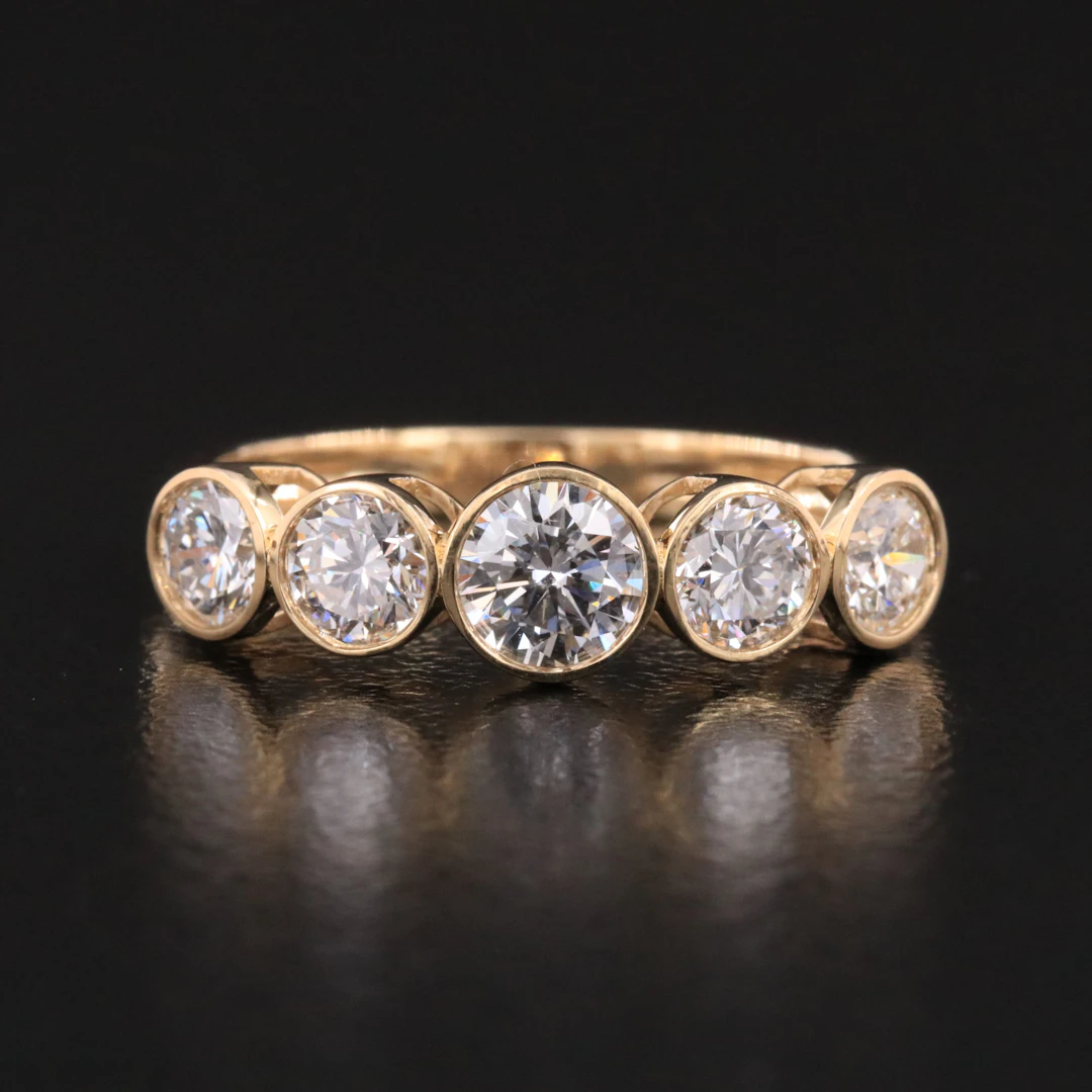 14K 1.22 CTW Lab Grown Diamond Ring