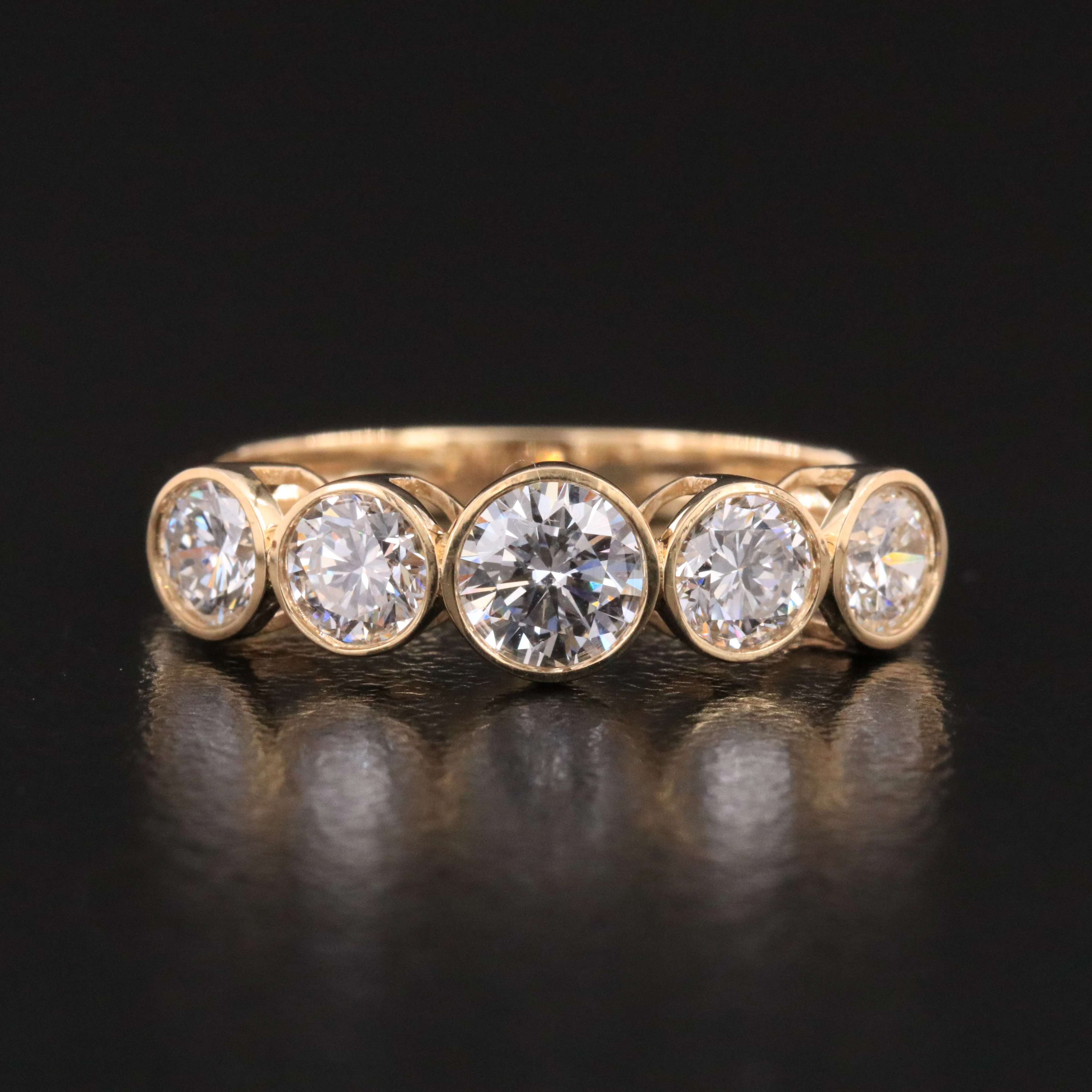14K 1.22 CTW Lab Grown Diamond Ring