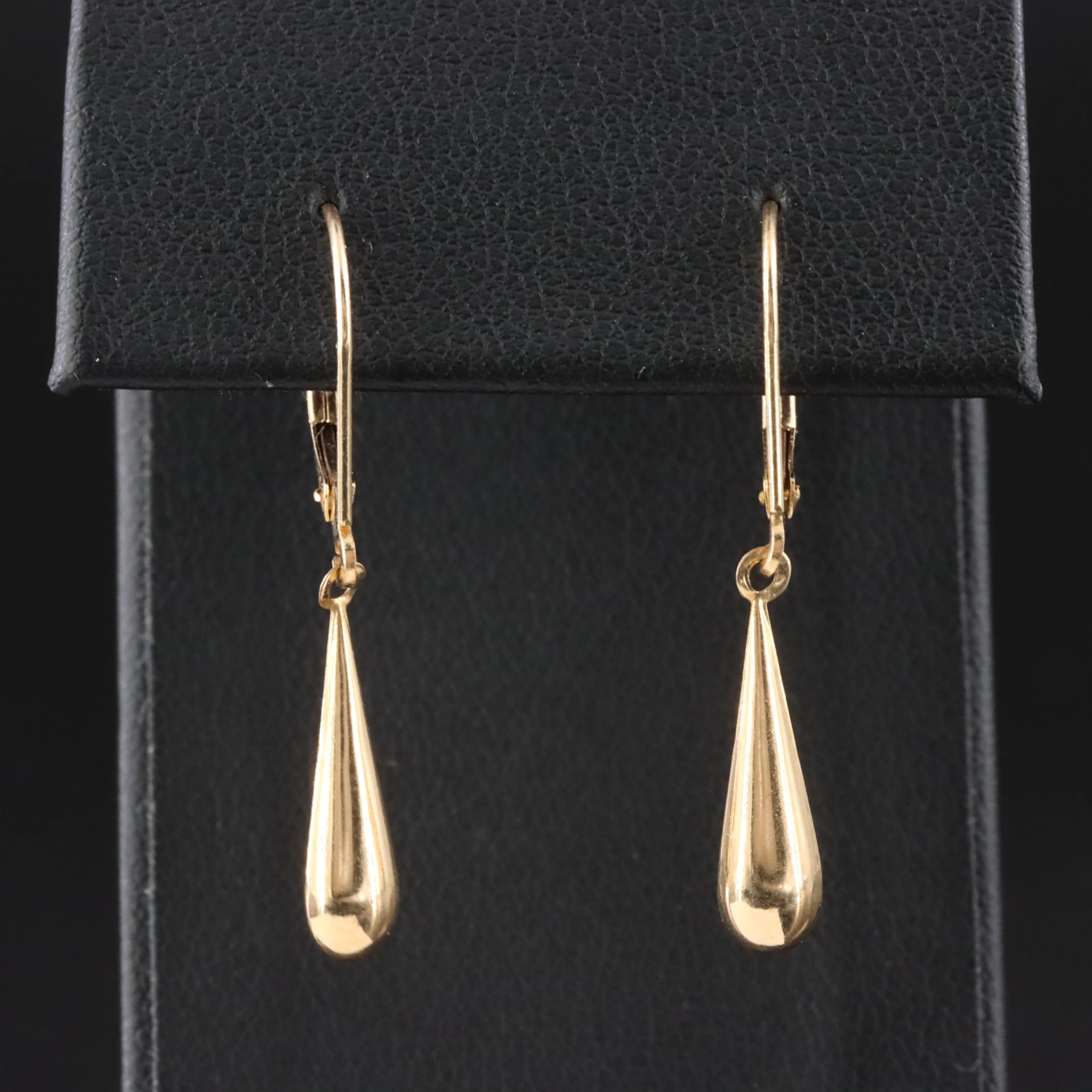 14K Drop Earrings