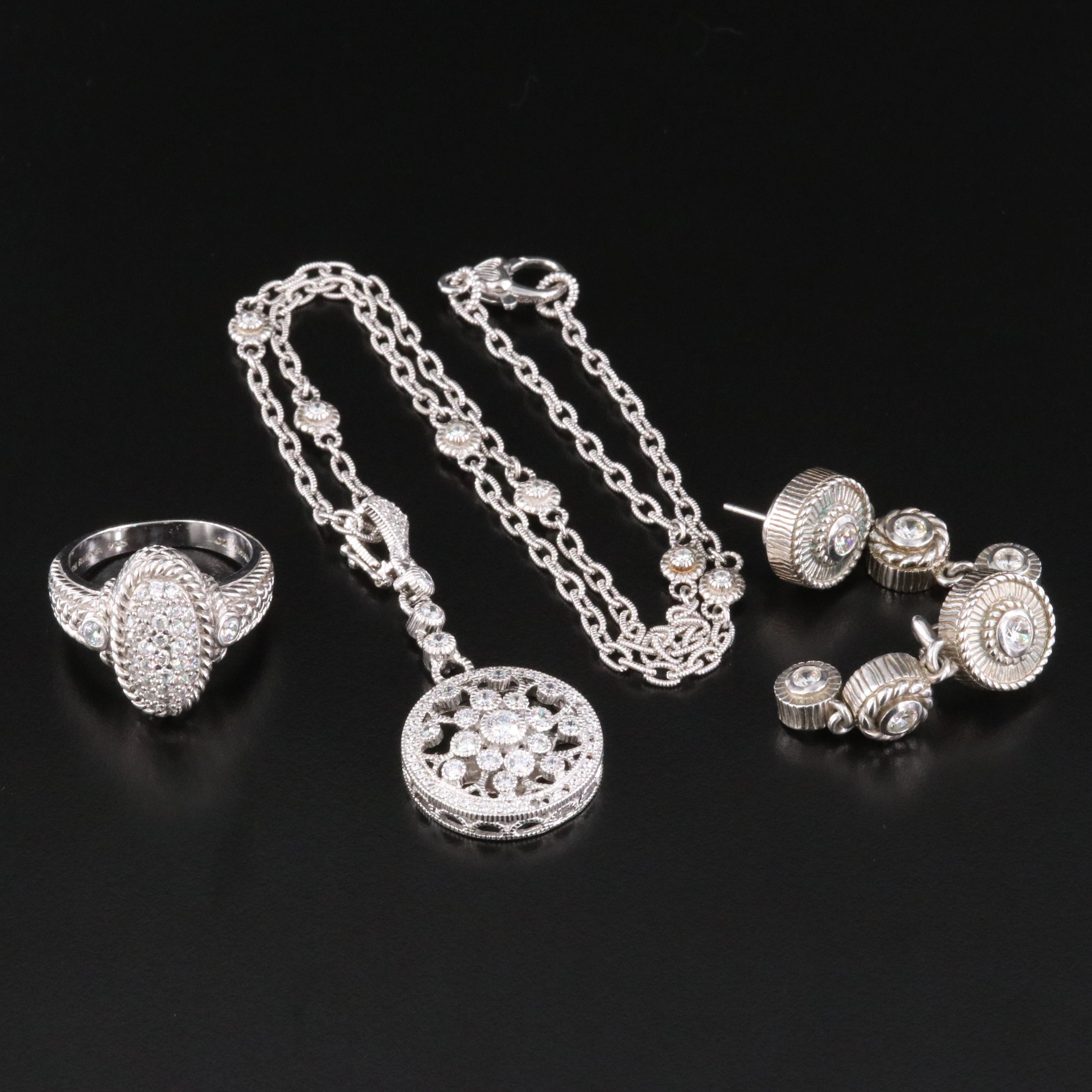 Judith Ripka Sterling CZ Jewelry Collection