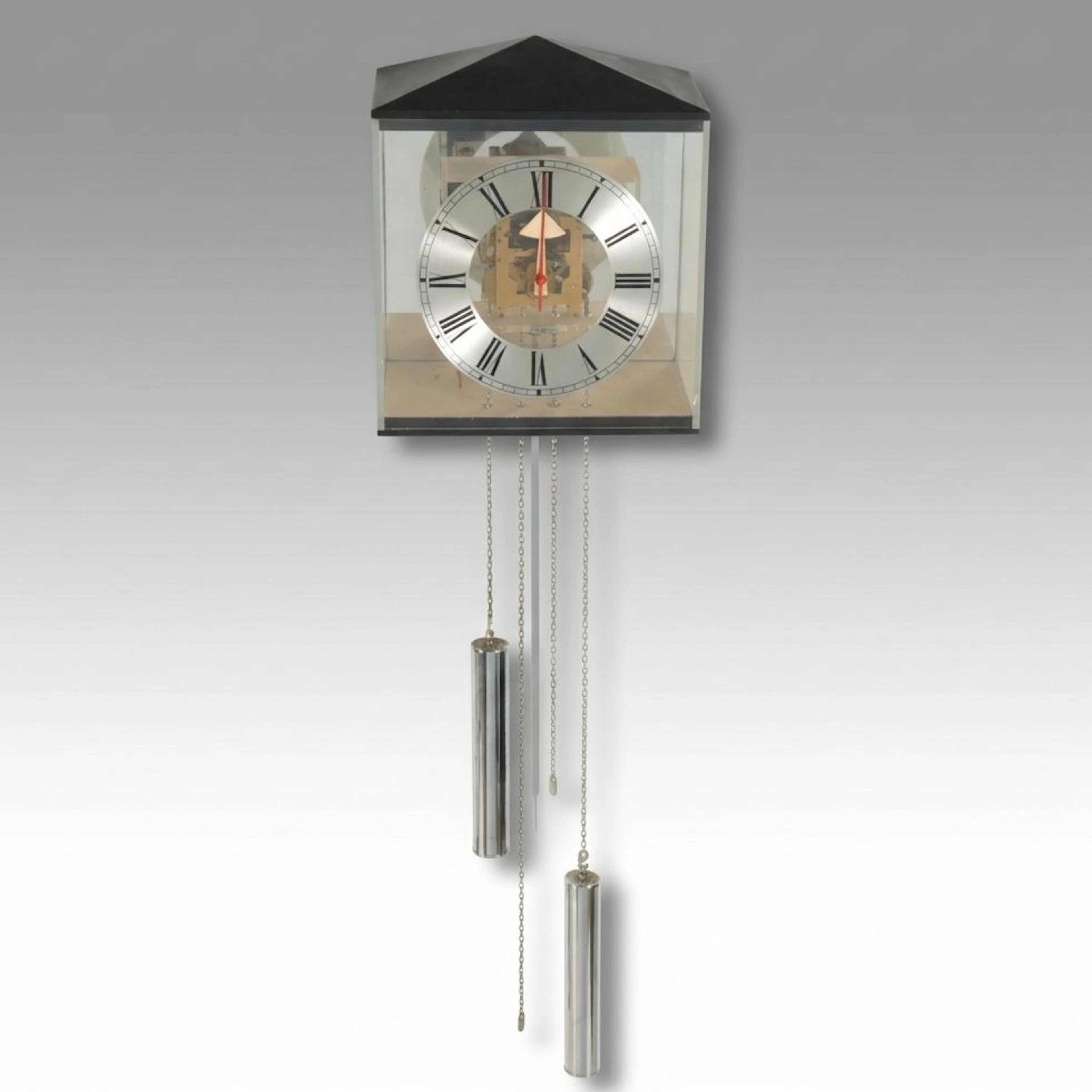 George Nelson for Howard Miller Deconstructed Lucite Grandfather