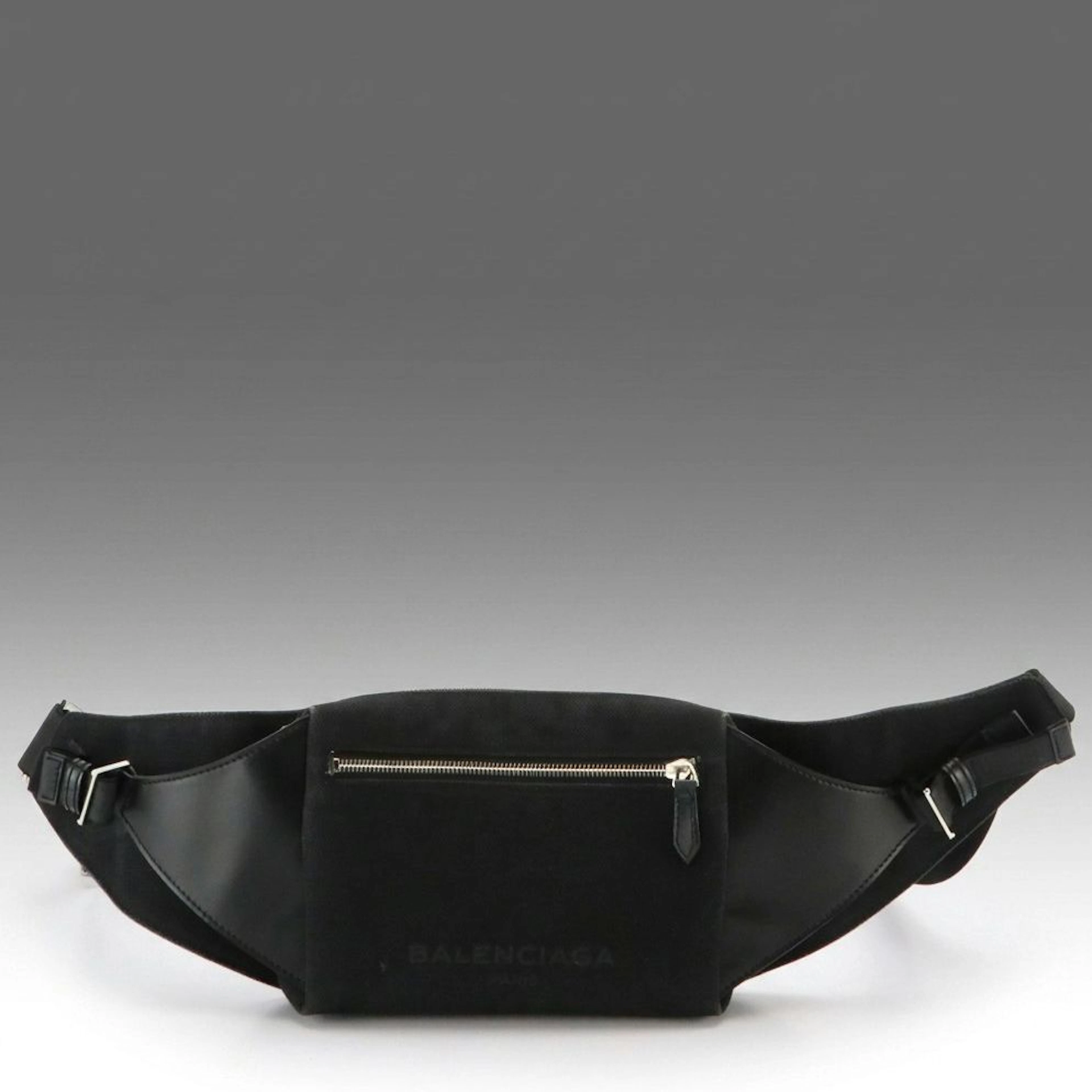 Balenciaga Neo Lift Belt/Sling Bag in Black Canvas and Leather