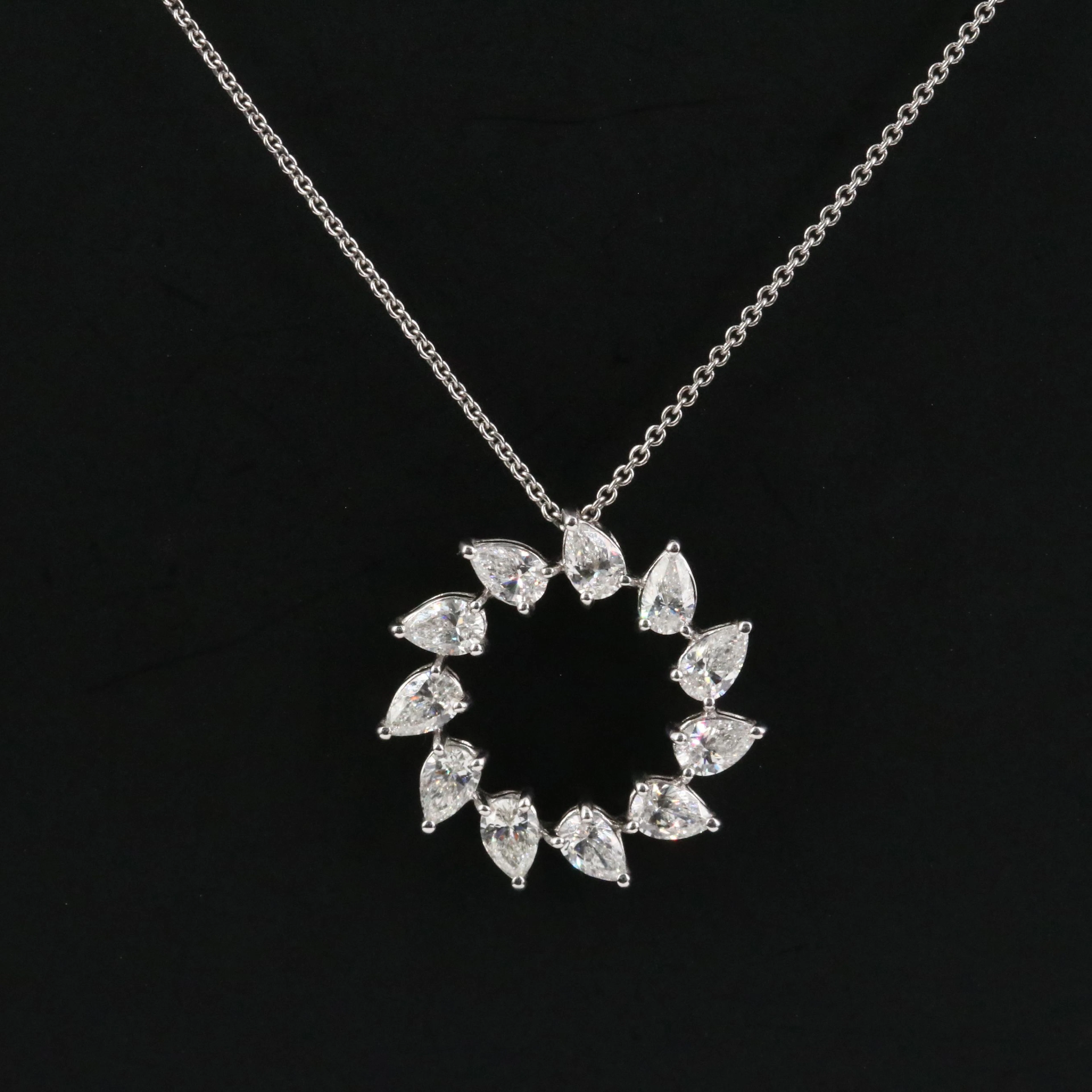 Leo Pizzo 18K 1.12 CTW Diamond Necklace