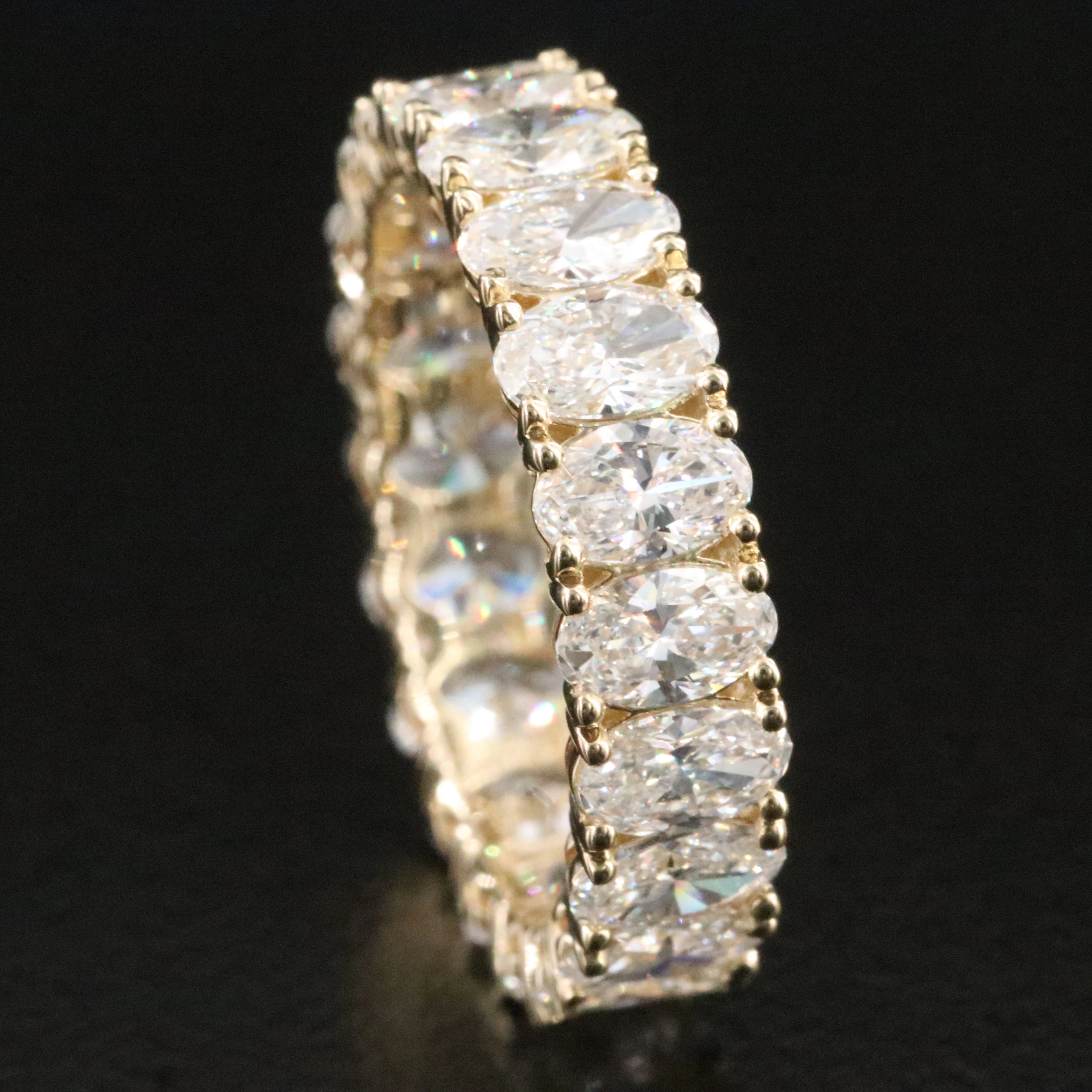 14K 3.69 CTW Lab Grown Diamond Eternity Band