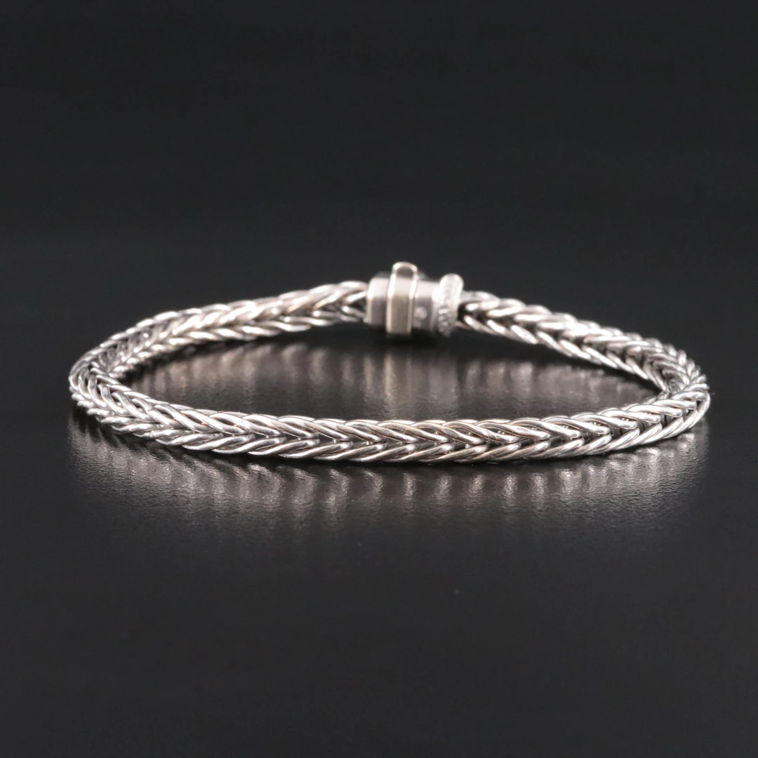 UnoAErre 18K Foxtail Chain Bracelet