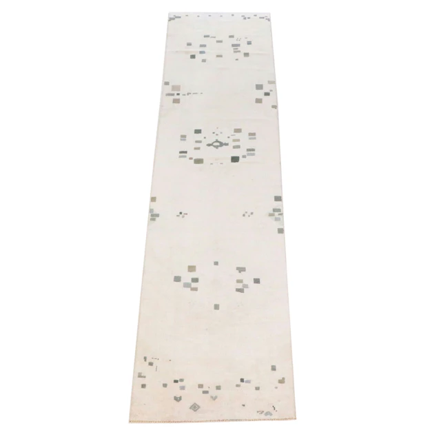 2'8 x 11'5 Hand-Knotted Turkish Gabbeh Style Carpet Runner