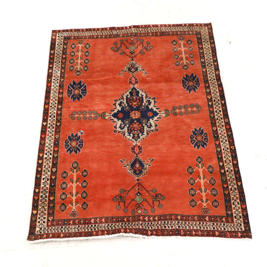 5'4 x 7'8 Hand-Knotted Persian Mehriban Area Rug