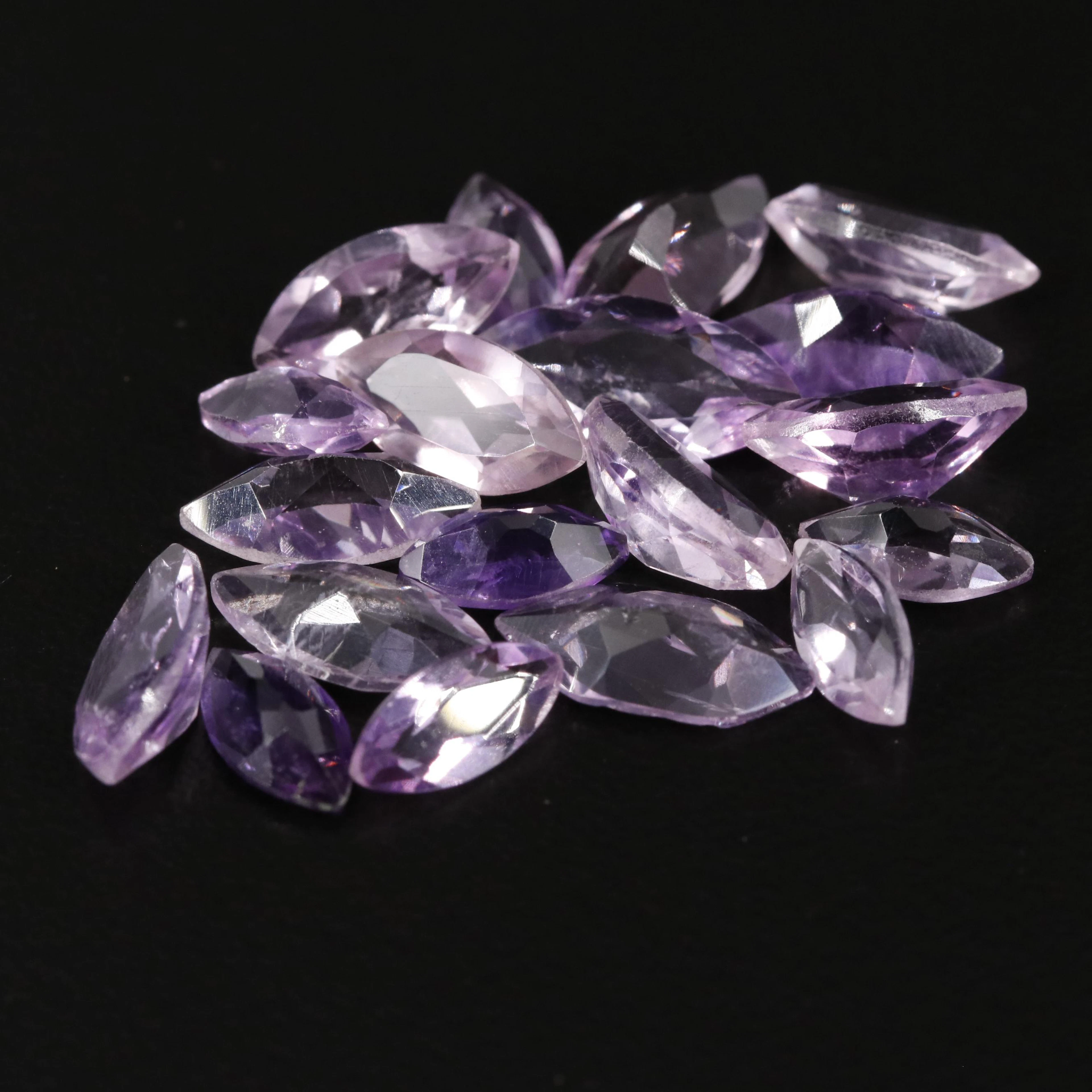Loose 15.00 CTW Amethyst Lot
