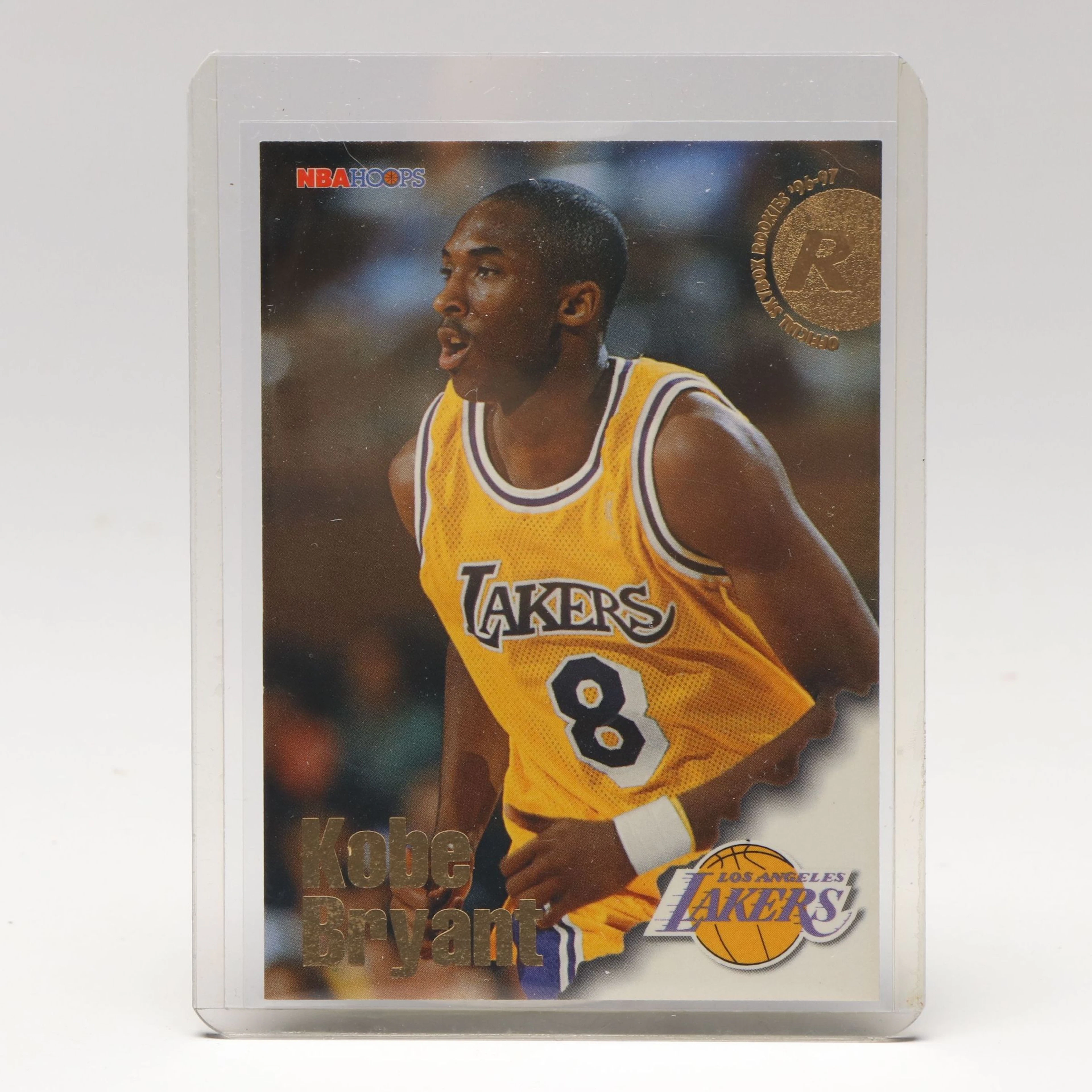 1996-97 NBA Hoops Kobe Bryant Los Angeles Lakers Rookie Card
