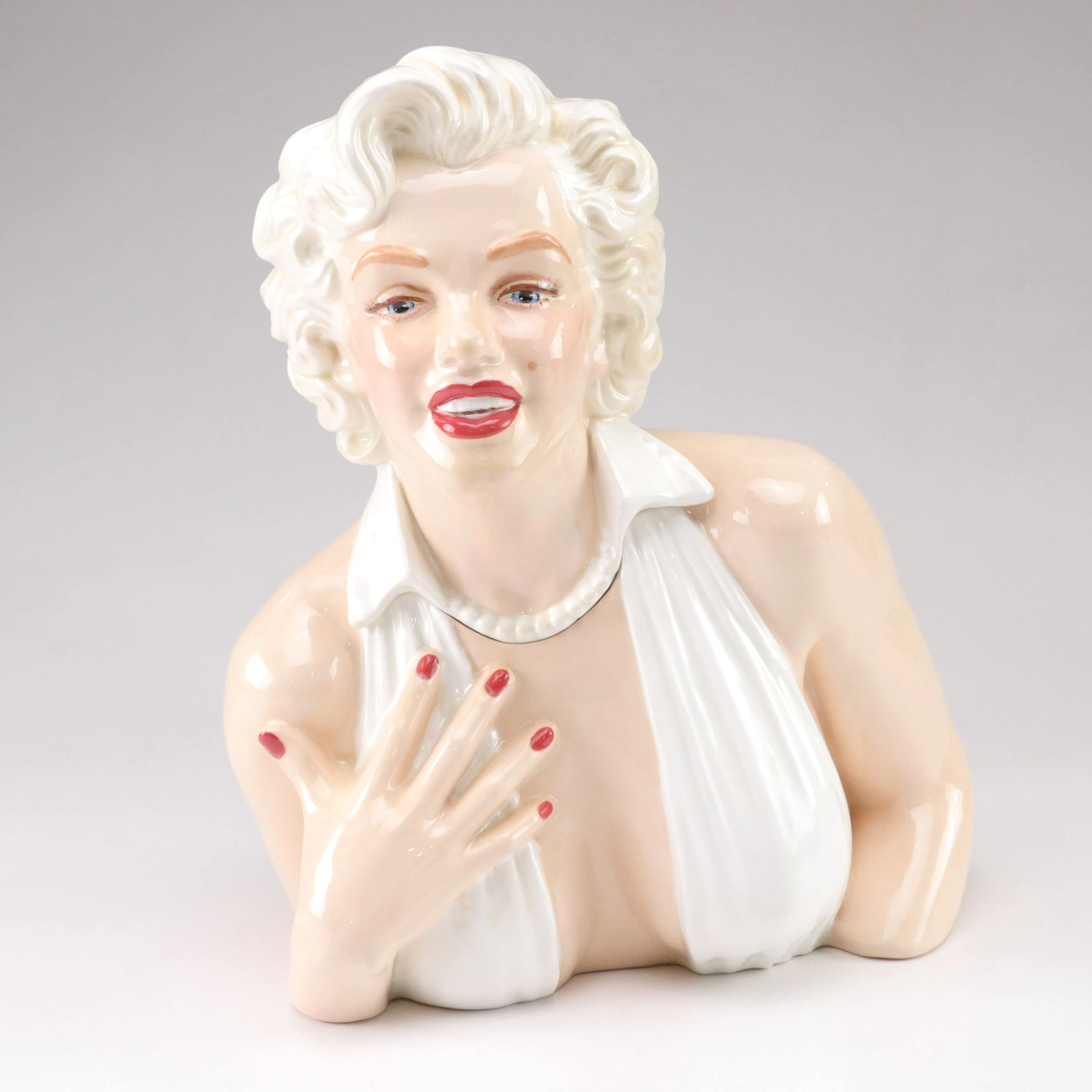 Marilyn Monroe Bust Cookie Jar by Happy Memories Collectibles