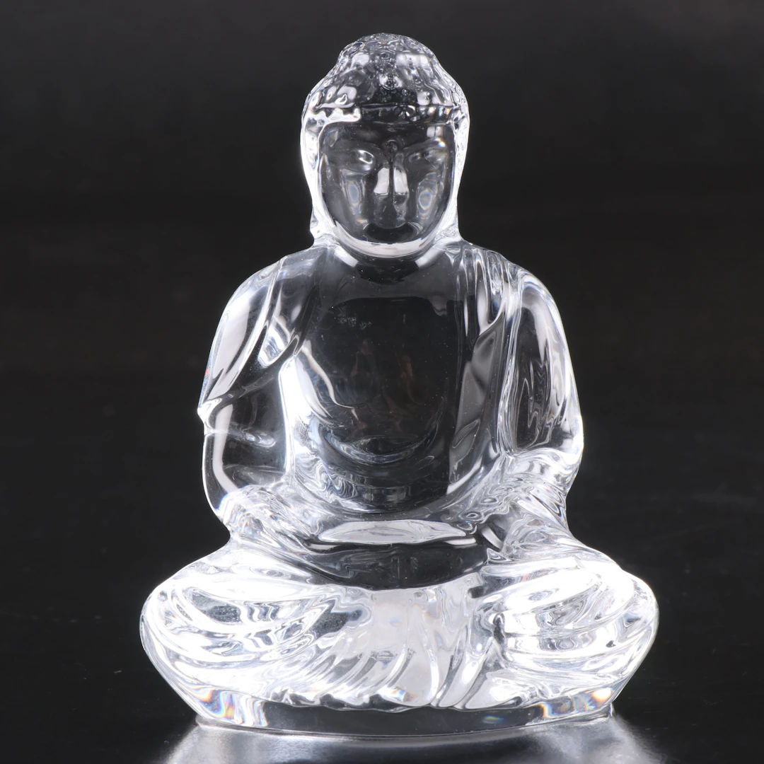 Baccarat Crystal "Little Buddha" Figurine