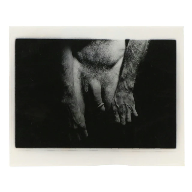Carlos Cobo Silver Gelatin Print of Standing Male Nude, 1979