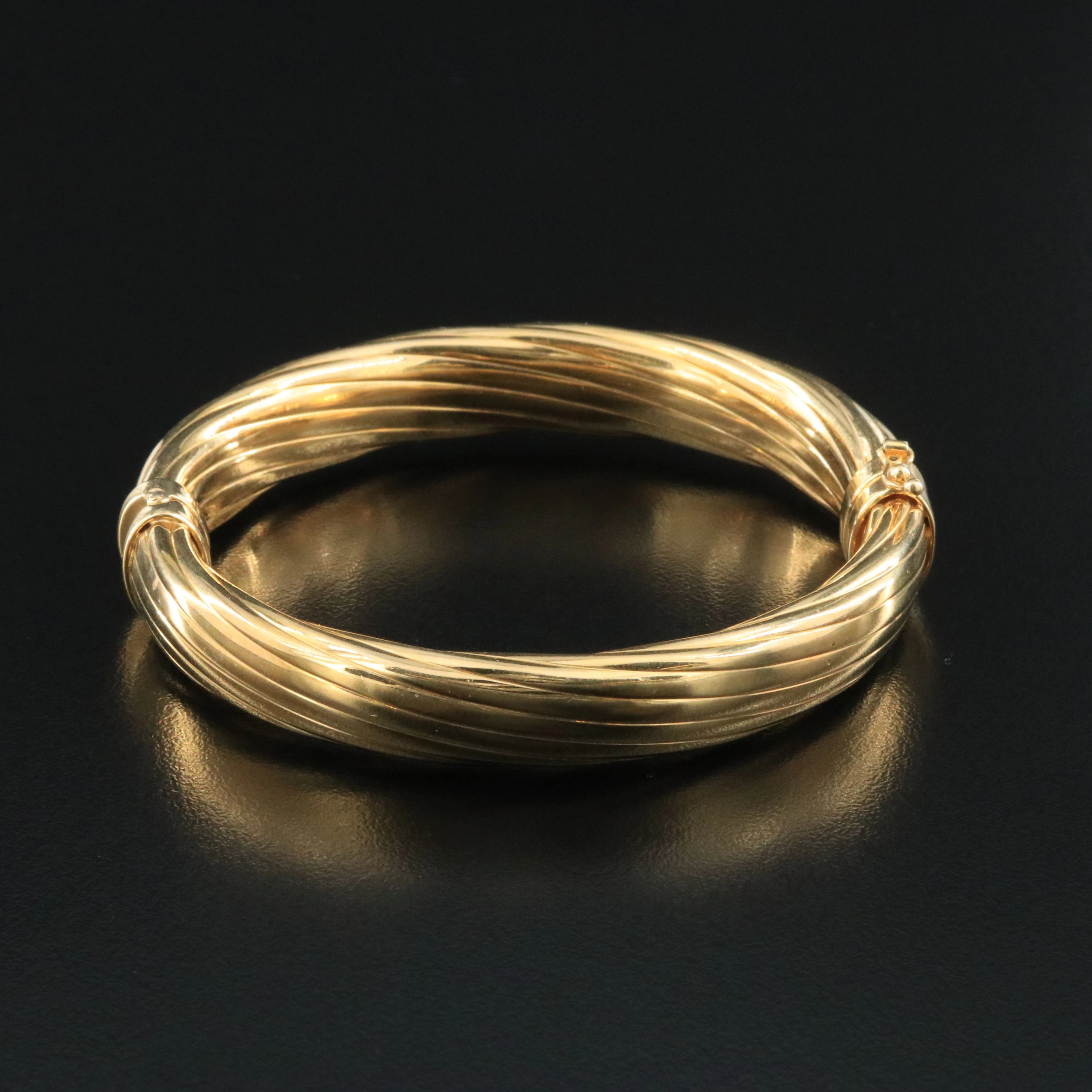 Veronese Sterling Fluted Bangle