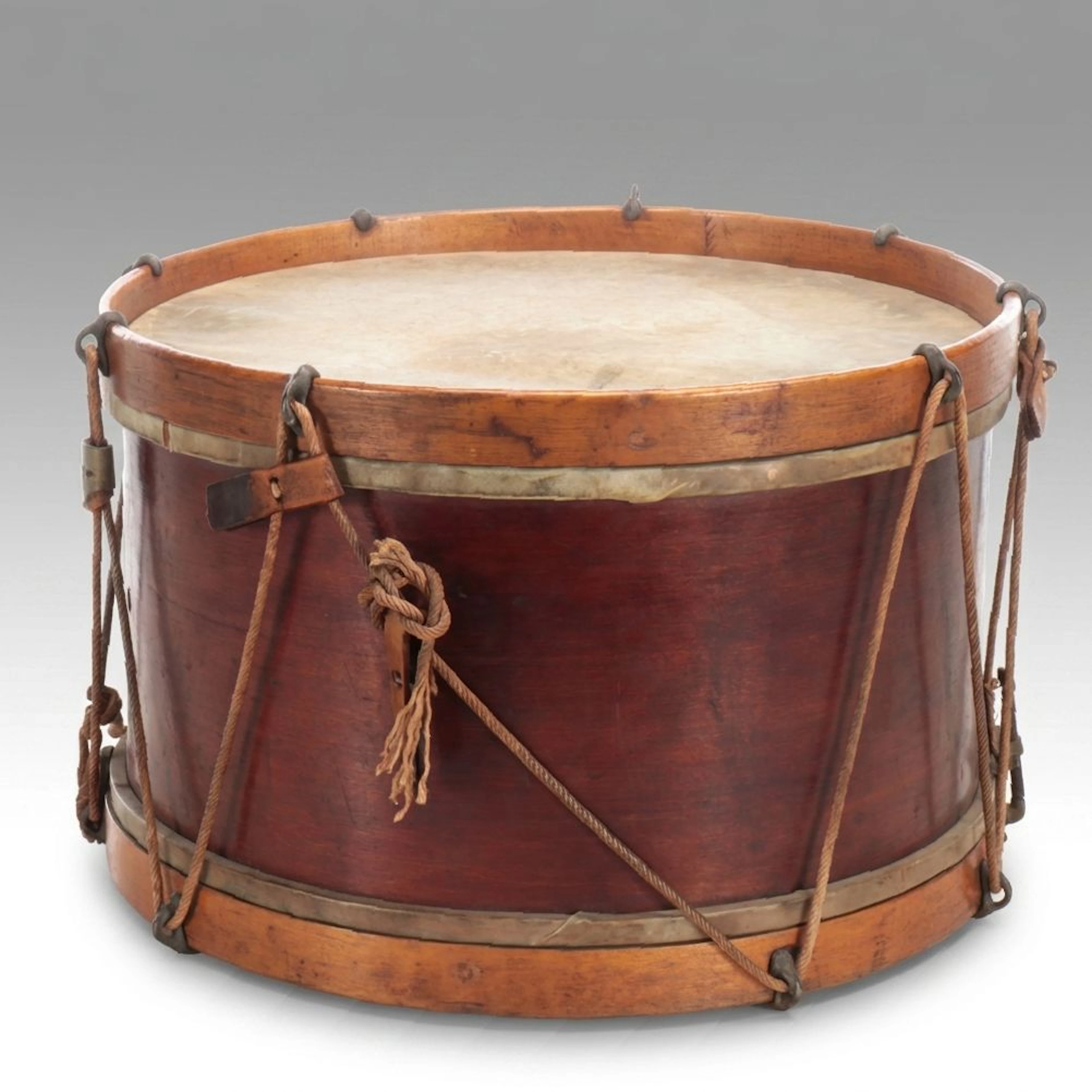 Rope-Tension Field Snare Drum, Mid to Late 19th Century