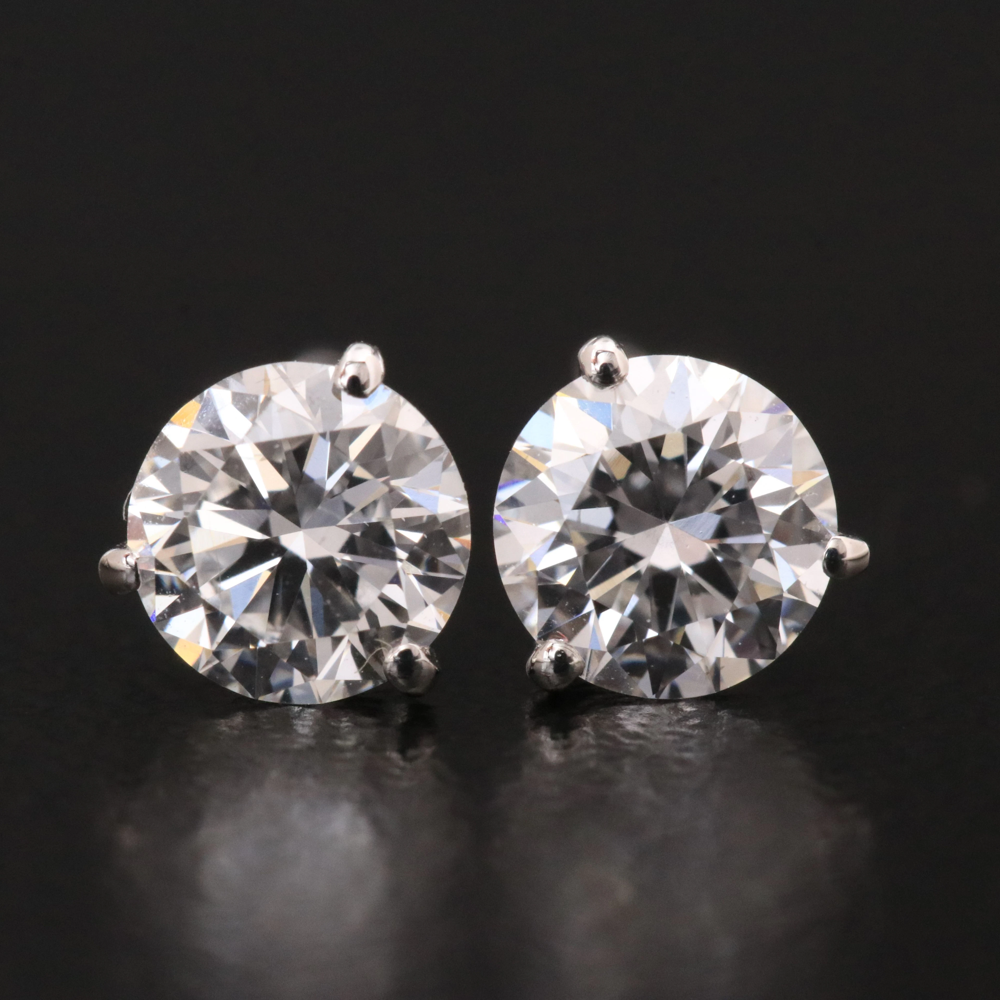 14K 1.02 CTW Lab Grown Diamond Stud Earrings