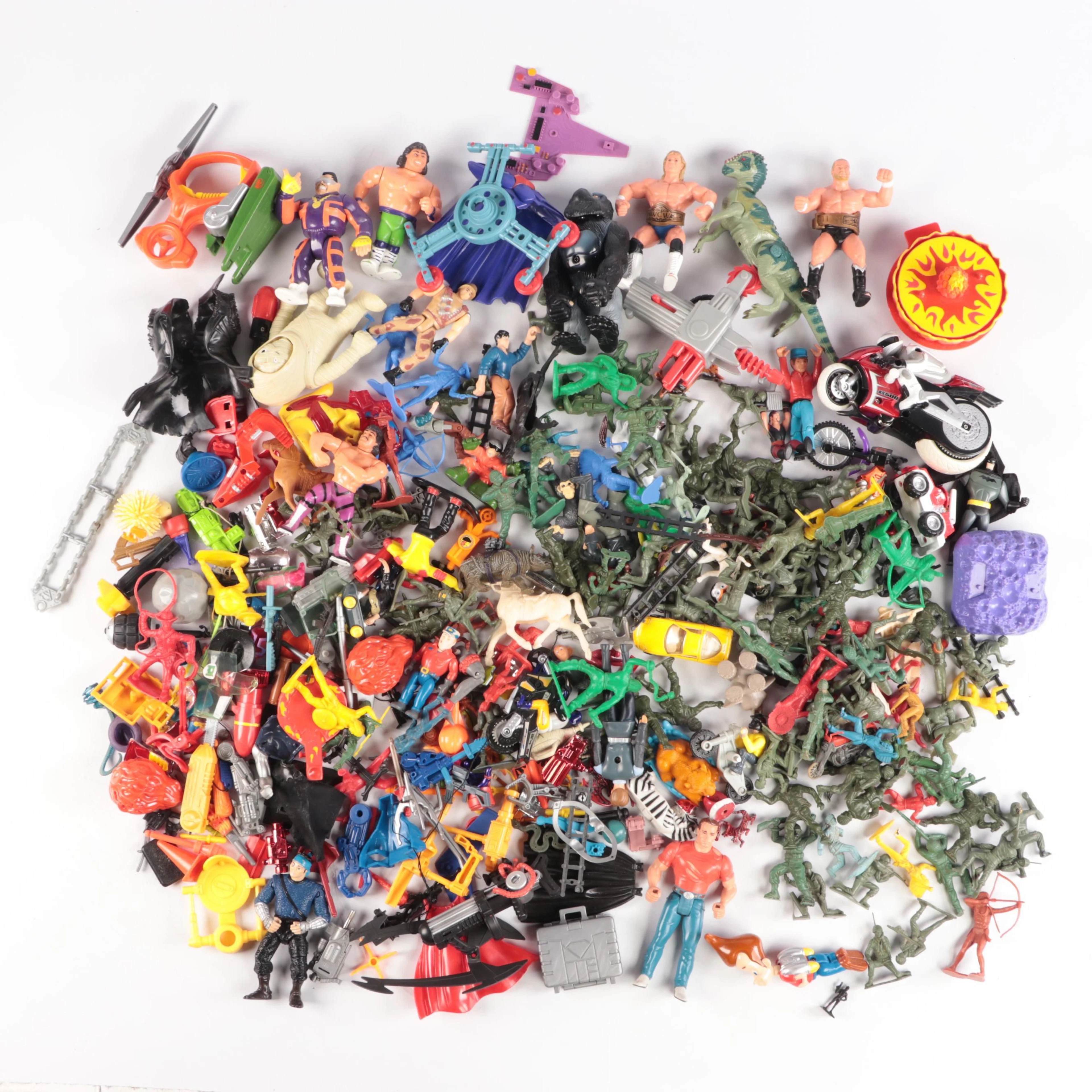 Tonka, Playskool, Mattel, and More Action Toys and Vehicles