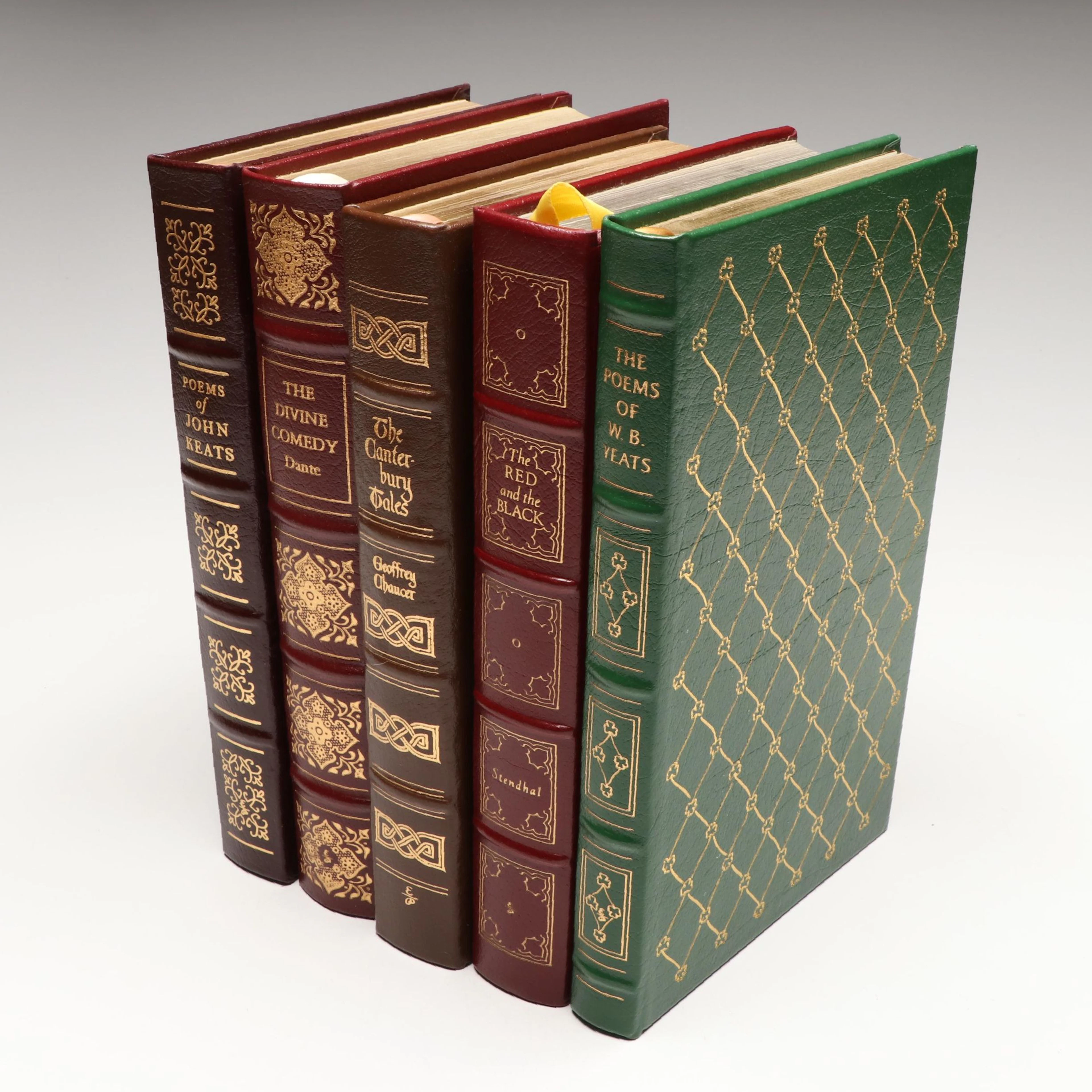 "Poems of John Keats," "The Divine Comedy," and More Fiction and Poetry Books