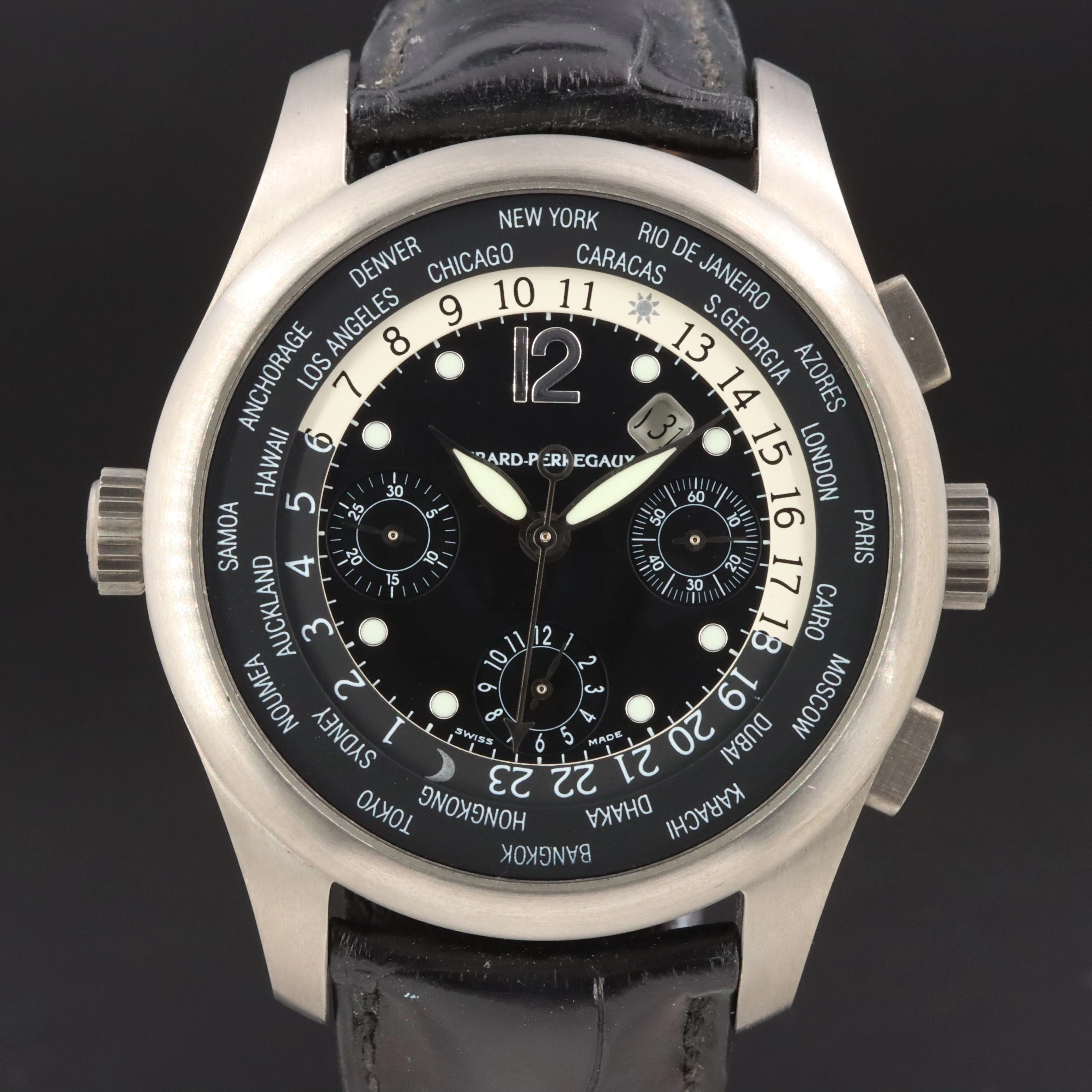 Girard-Perregaux WW.TC Chronograph Ref. 4980 Titanium Watch