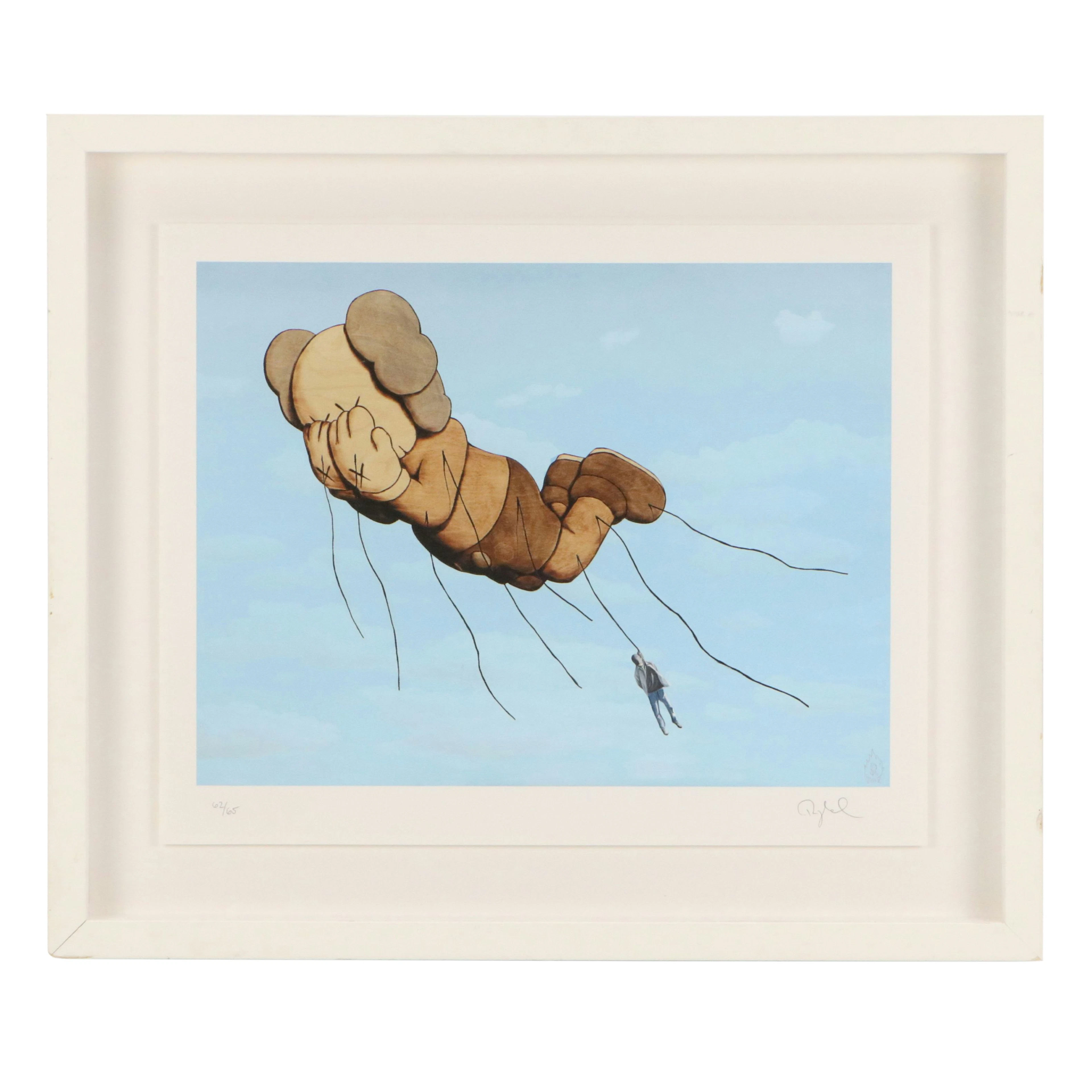 Ryan McCann Giclée "Death to Kaws," 2012