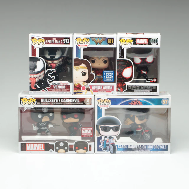 Funko Pop! Marvel "Venom" with DC "Wonder Woman" and More Vinyl Figures